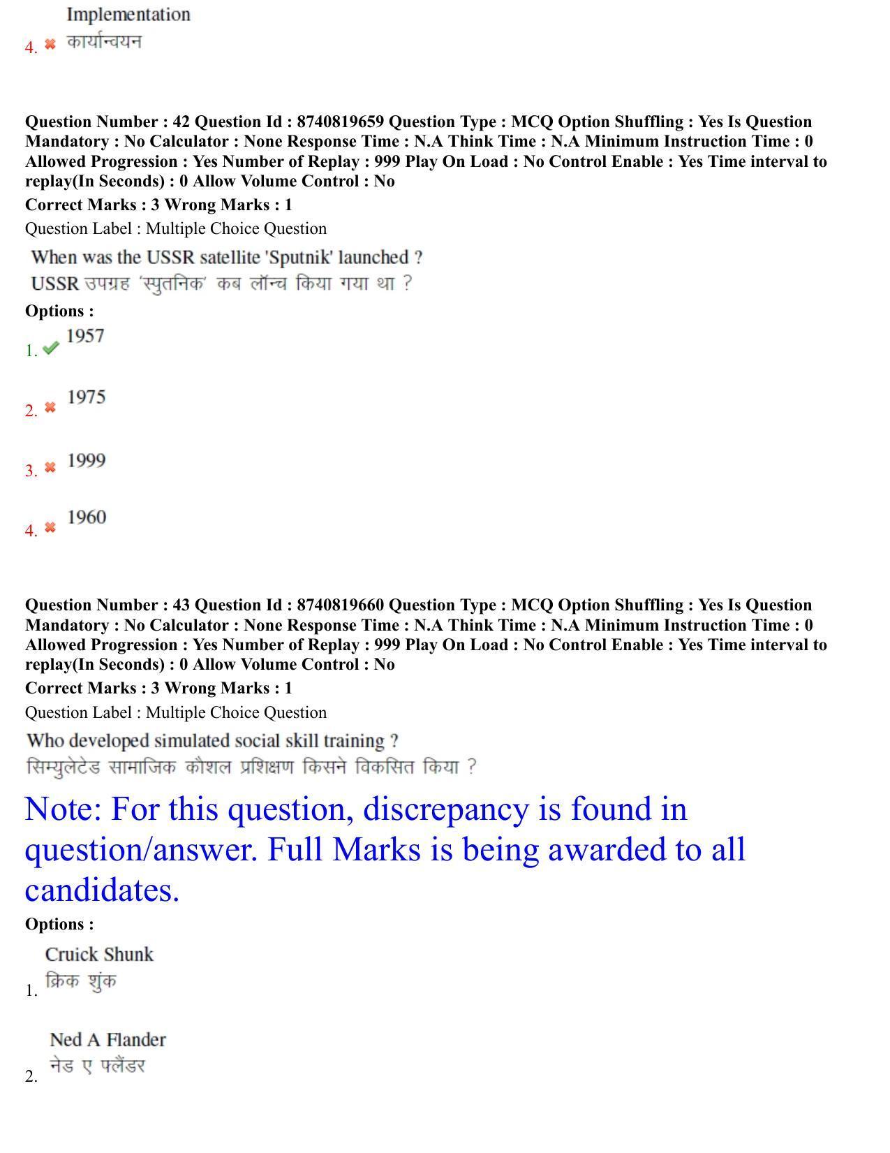 BHU RET Education 2021 Question Paper - Page 25