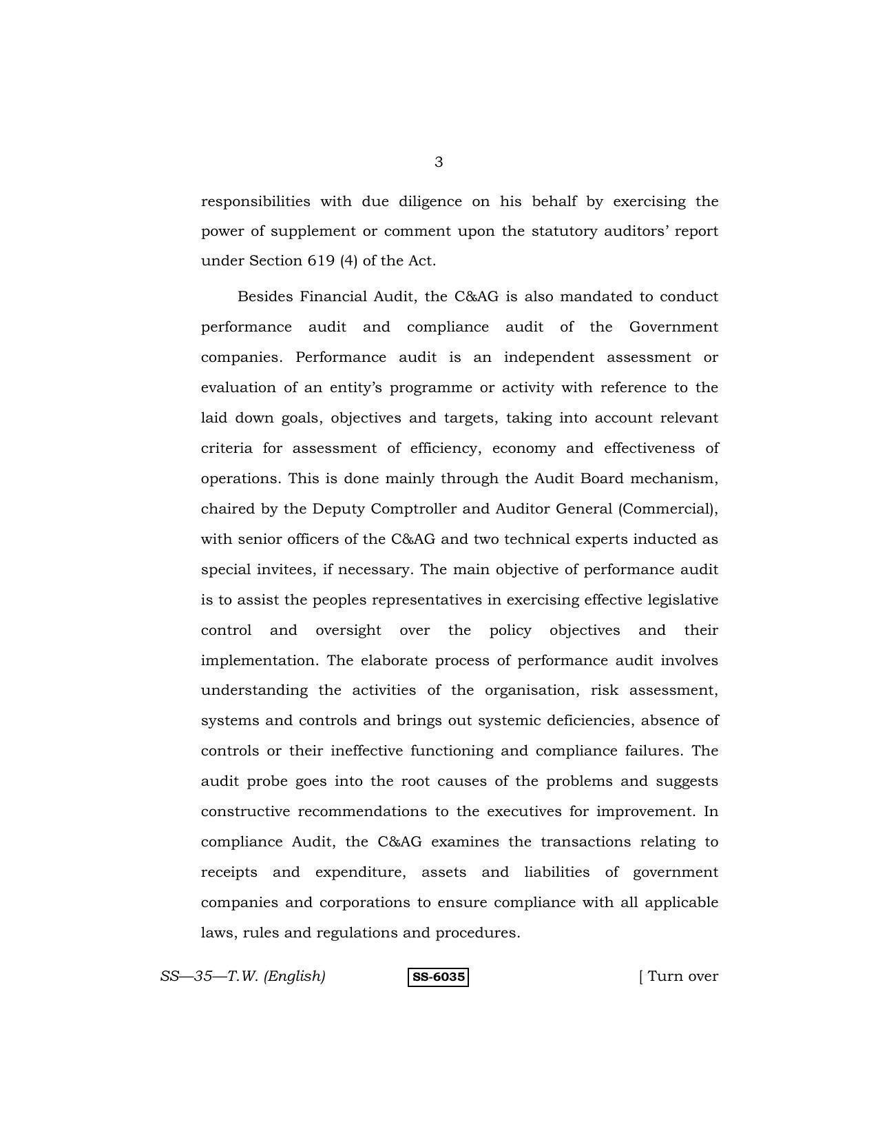 Class 12 2015 Typewriting English RBSE Question Paper - Page 3