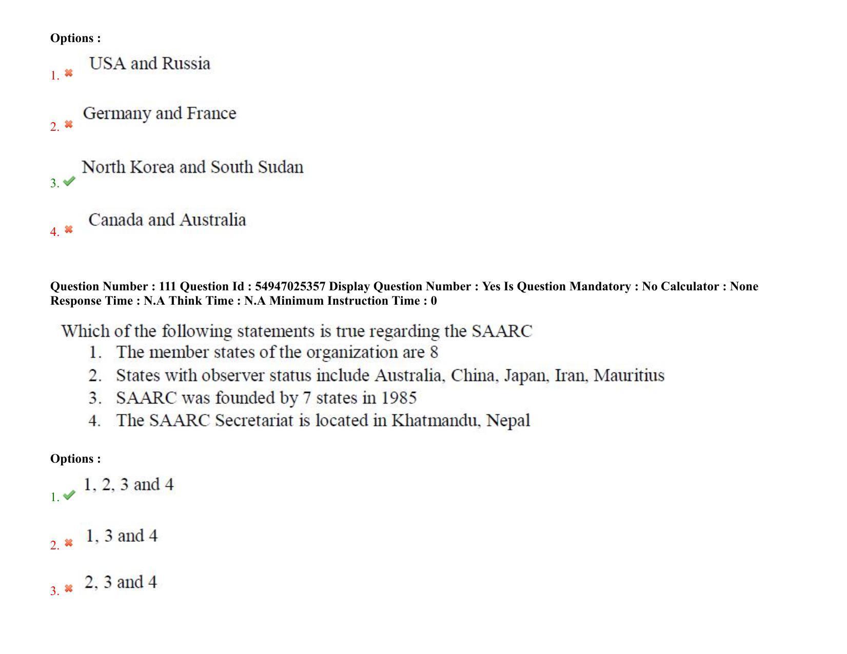 AP RCET 2022: Political Science - 18-10-2022 (Tuesday) Session-I: Question Paper With keys - Page 79