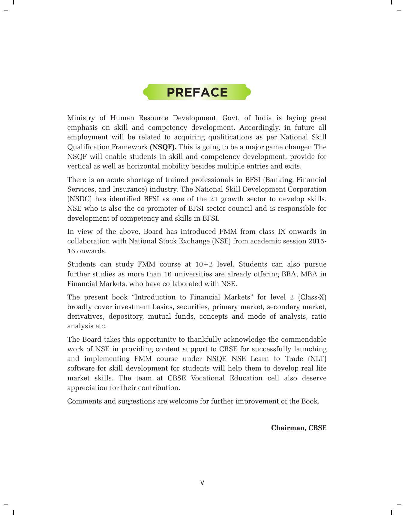 NCERT Class X Financial Markets (CBSE) Book - Page 7