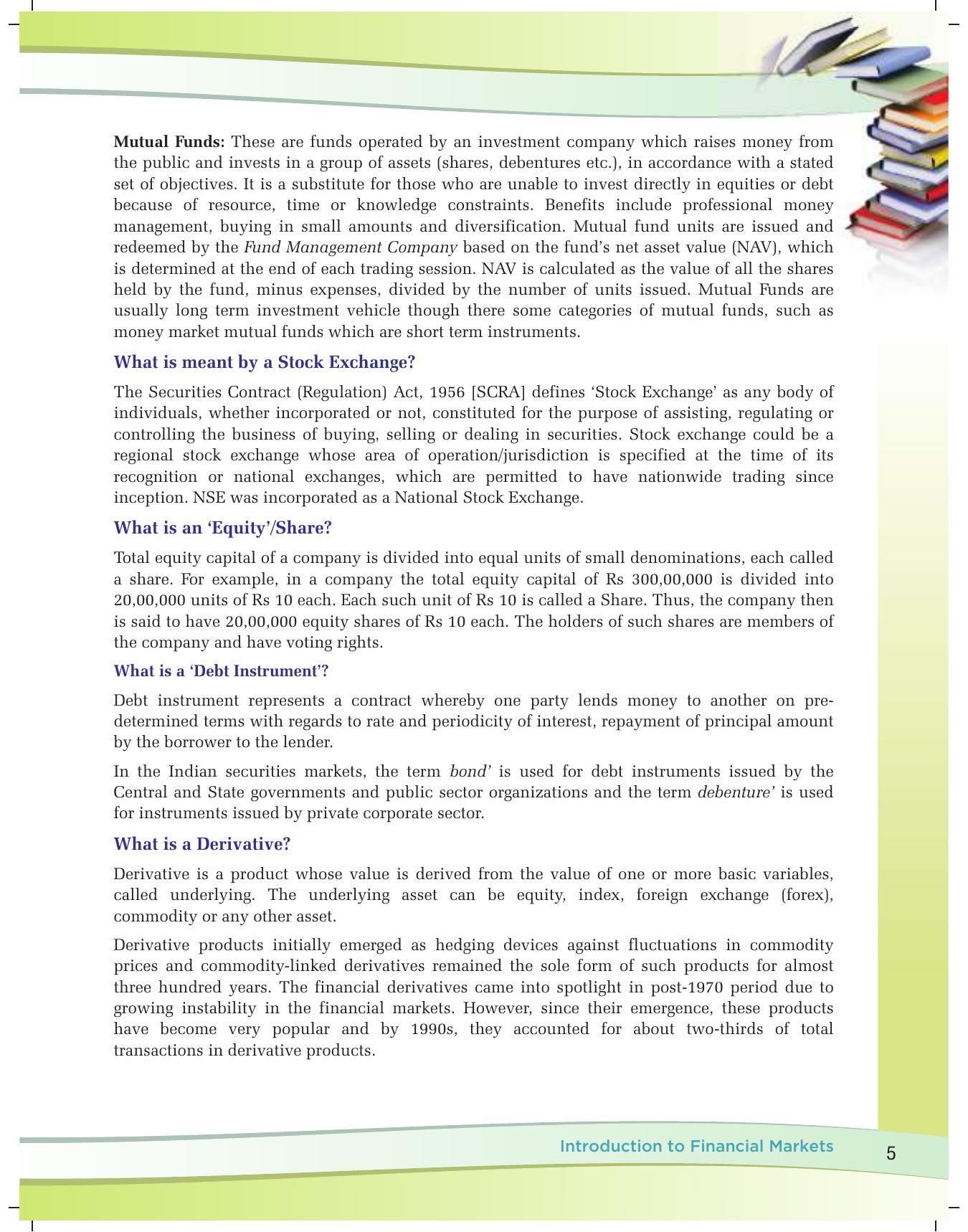 NCERT Class X Financial Markets (CBSE) Book - Page 15