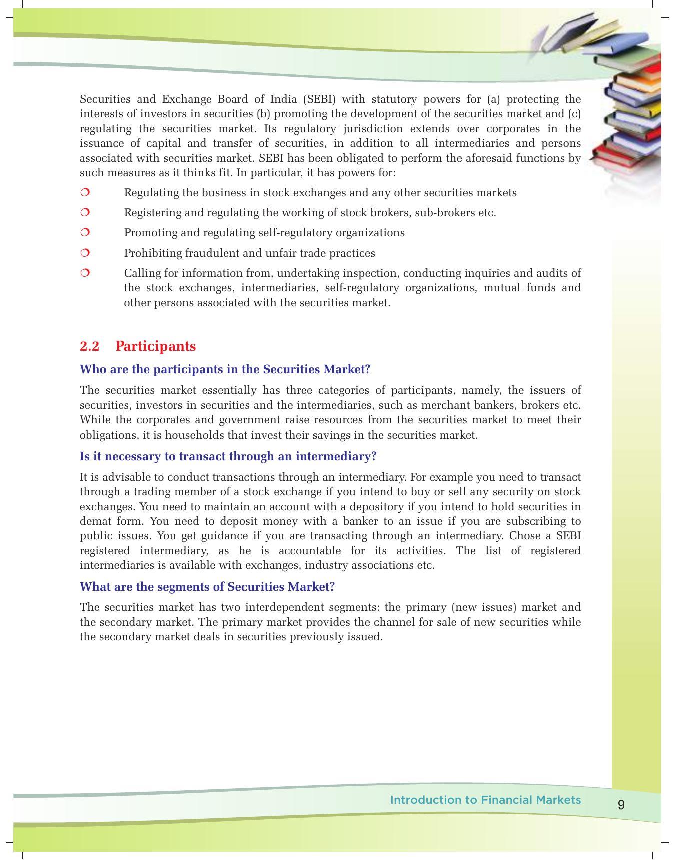 NCERT Class X Financial Markets (CBSE) Book - Page 19