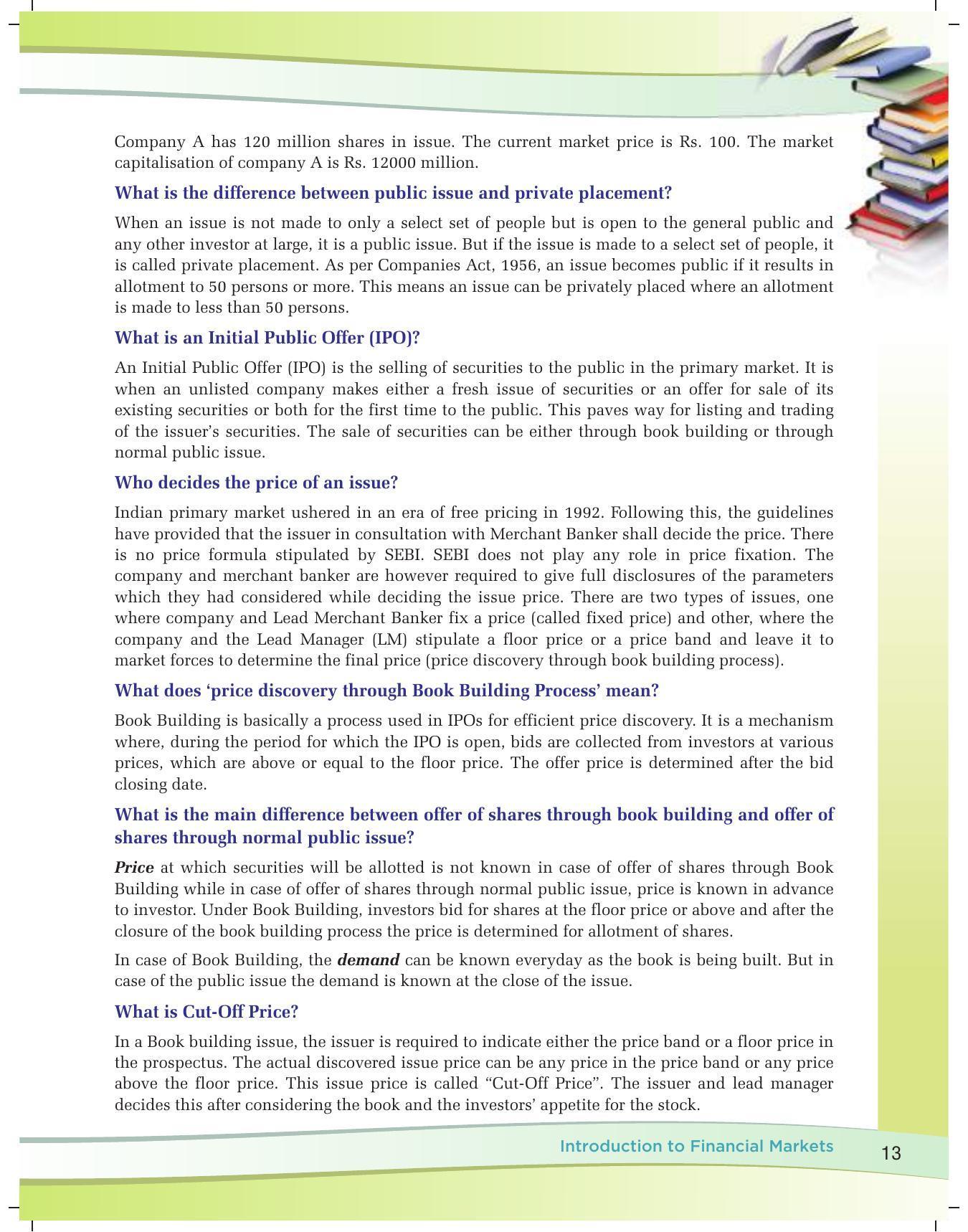 NCERT Class X Financial Markets (CBSE) Book - Page 23