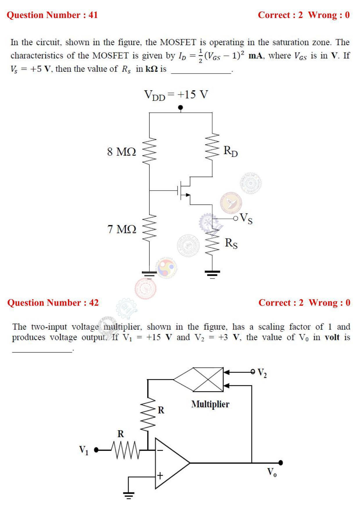 GATE 2017 Instrumentation Engineering (IN) Question Paper with Answer Key - Page 16