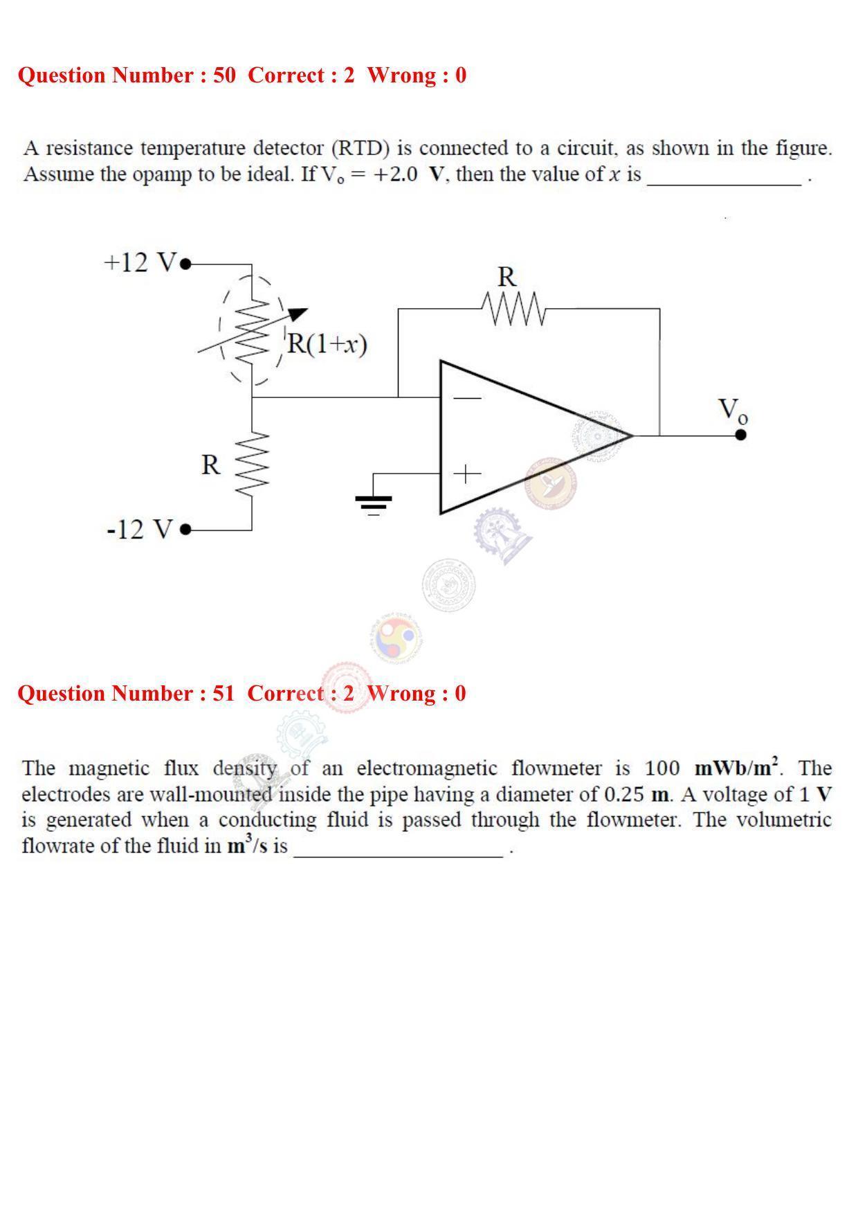 GATE 2017 Instrumentation Engineering (IN) Question Paper with Answer Key - Page 21