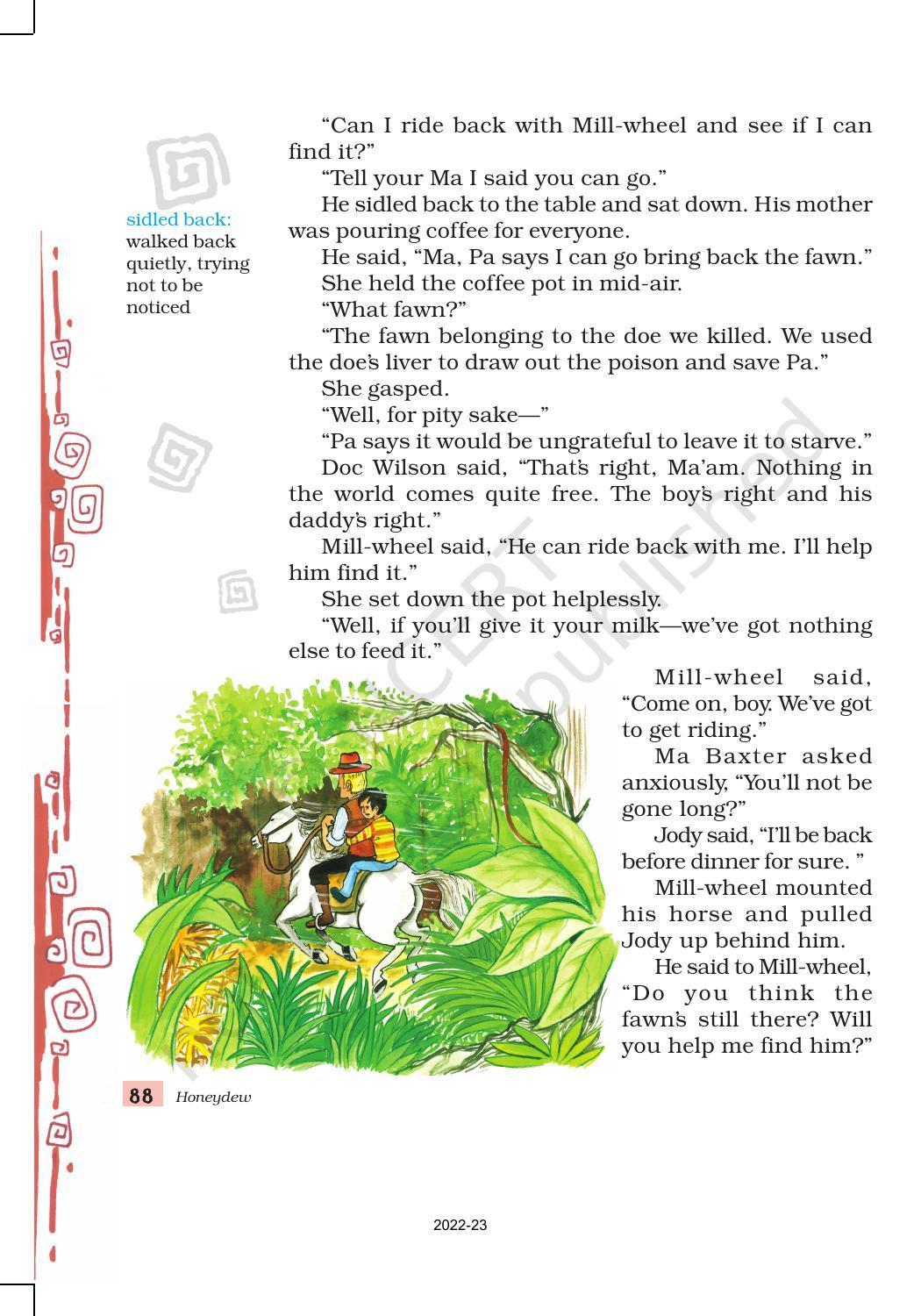 NCERT Book for Class 8 English Chapter 6 This is Jody’s Fawn - Page 3