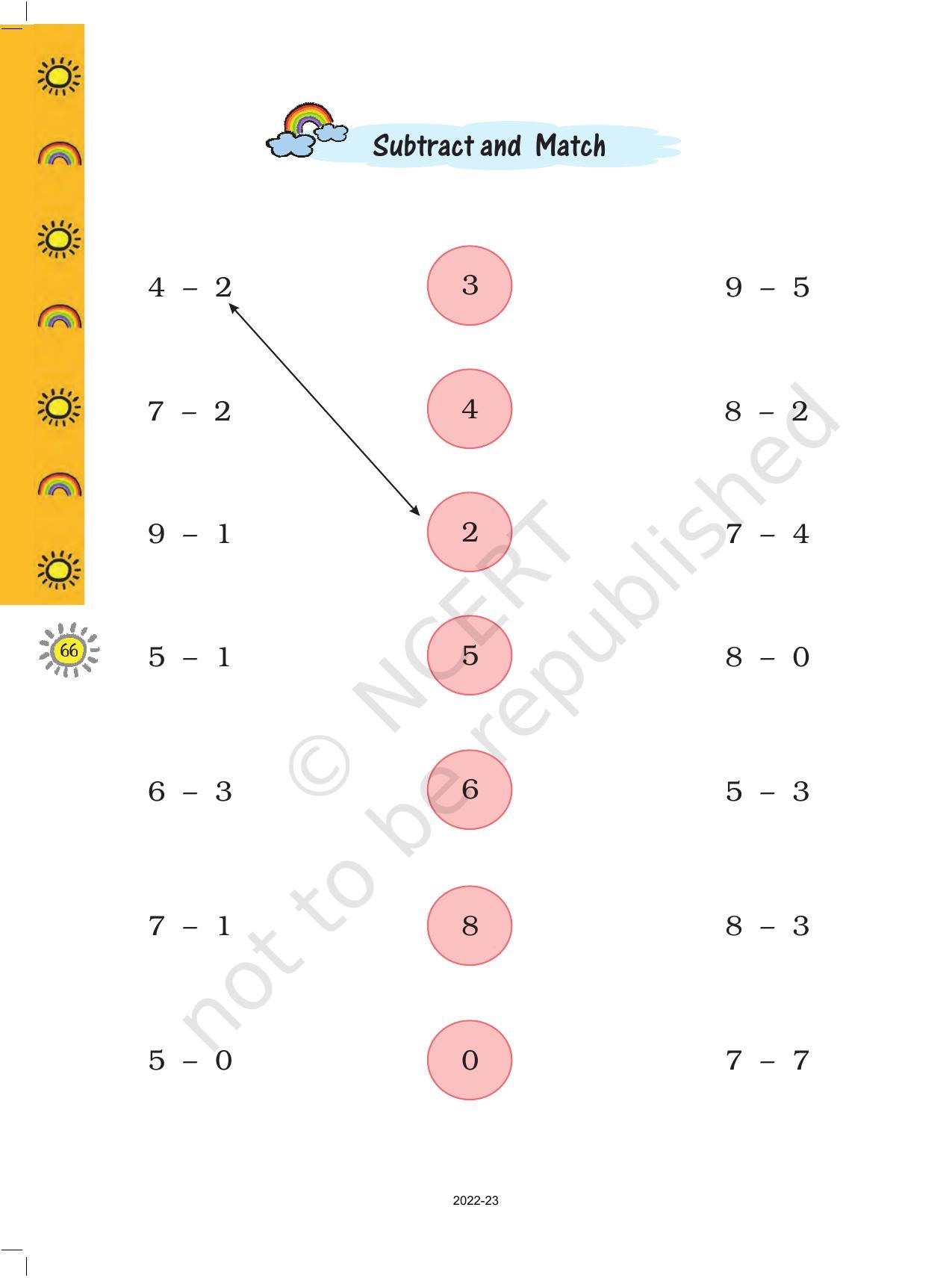 NCERT Book for Class 1 Maths :Chapter 4-Subtraction - Page 6