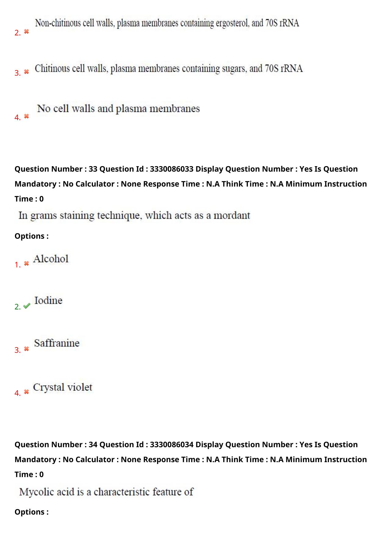 AP PGECET 2024 Food Technology Question Paper with Preliminary Key - Page 20