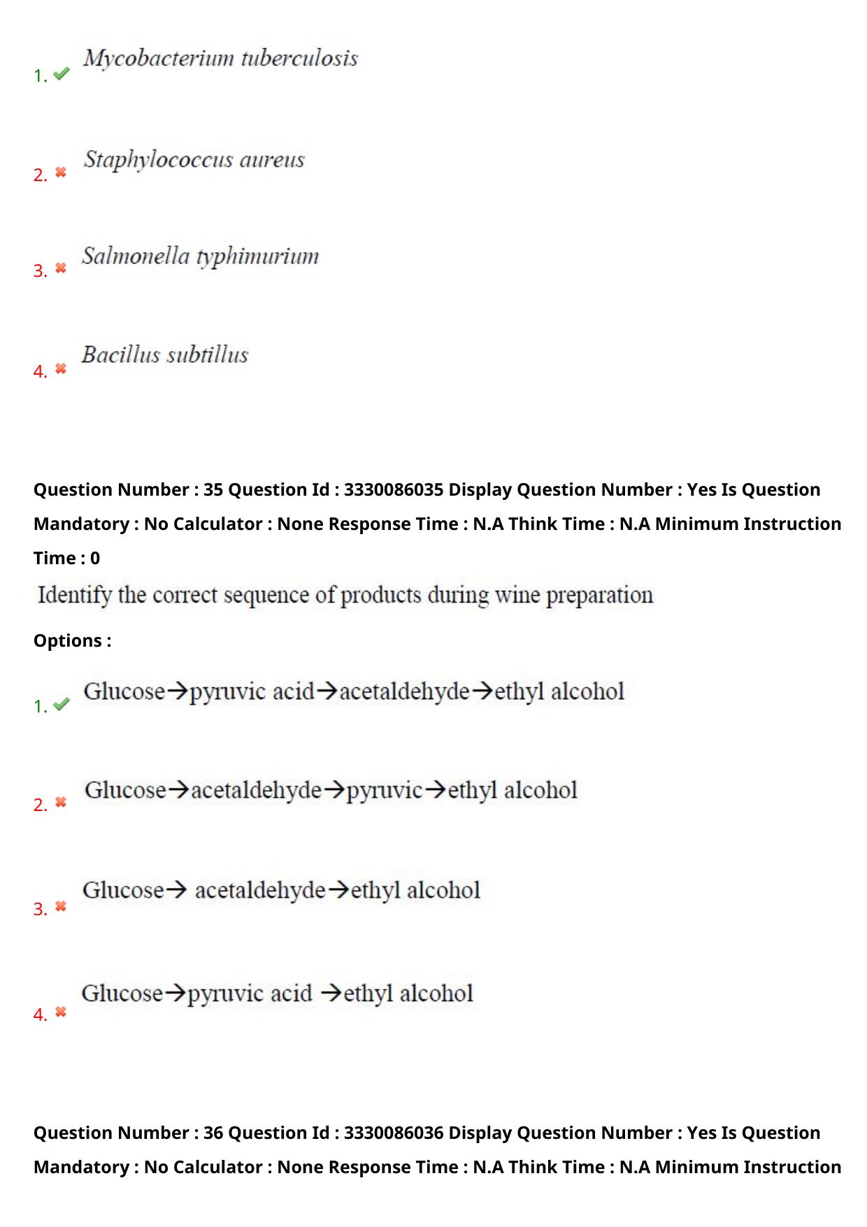AP PGECET 2024 Food Technology Question Paper with Preliminary Key - Page 21