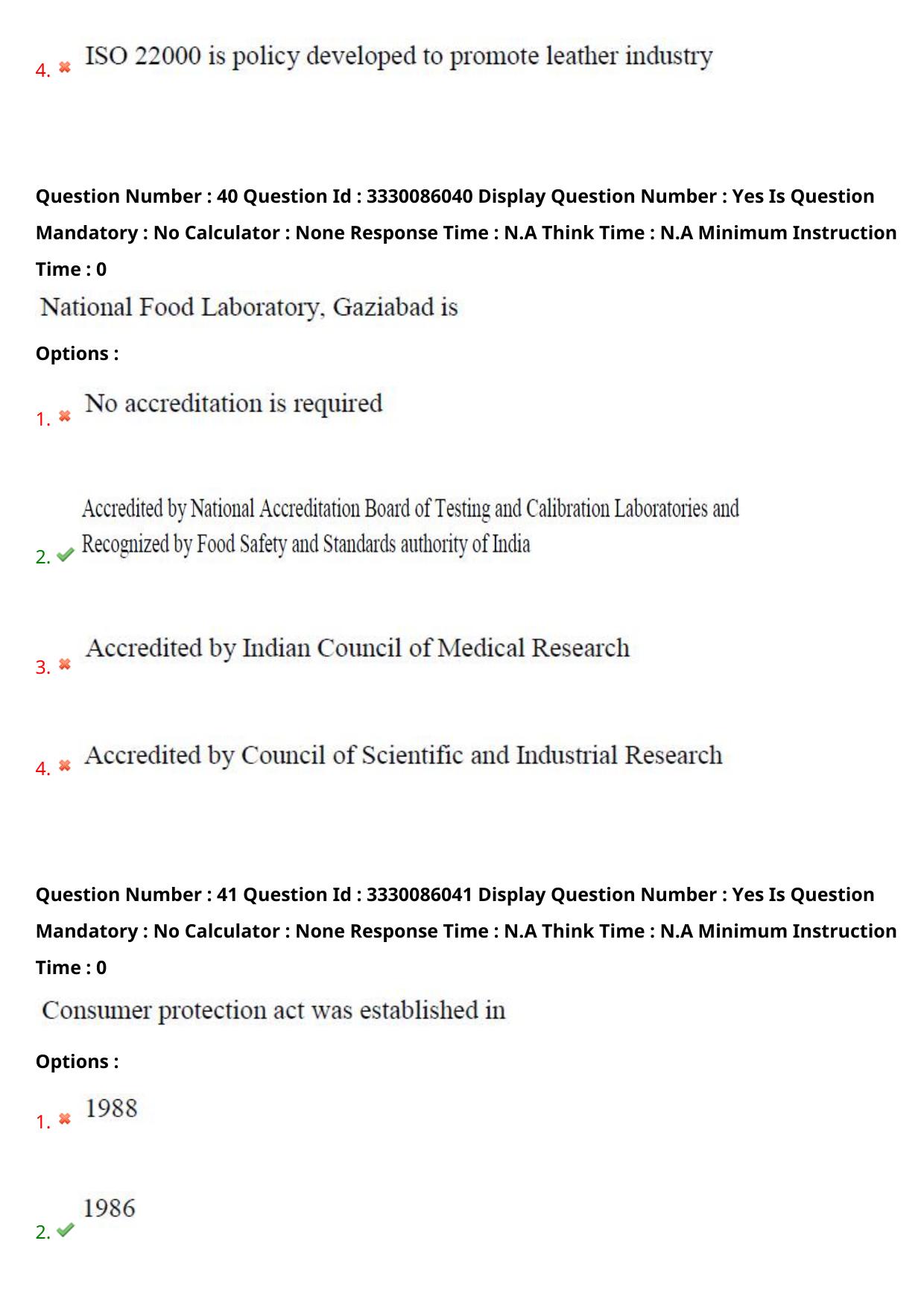 AP PGECET 2024 Food Technology Question Paper with Preliminary Key - Page 24