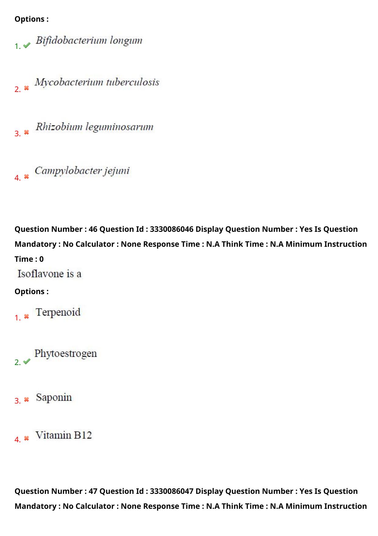 AP PGECET 2024 Food Technology Question Paper with Preliminary Key - Page 27