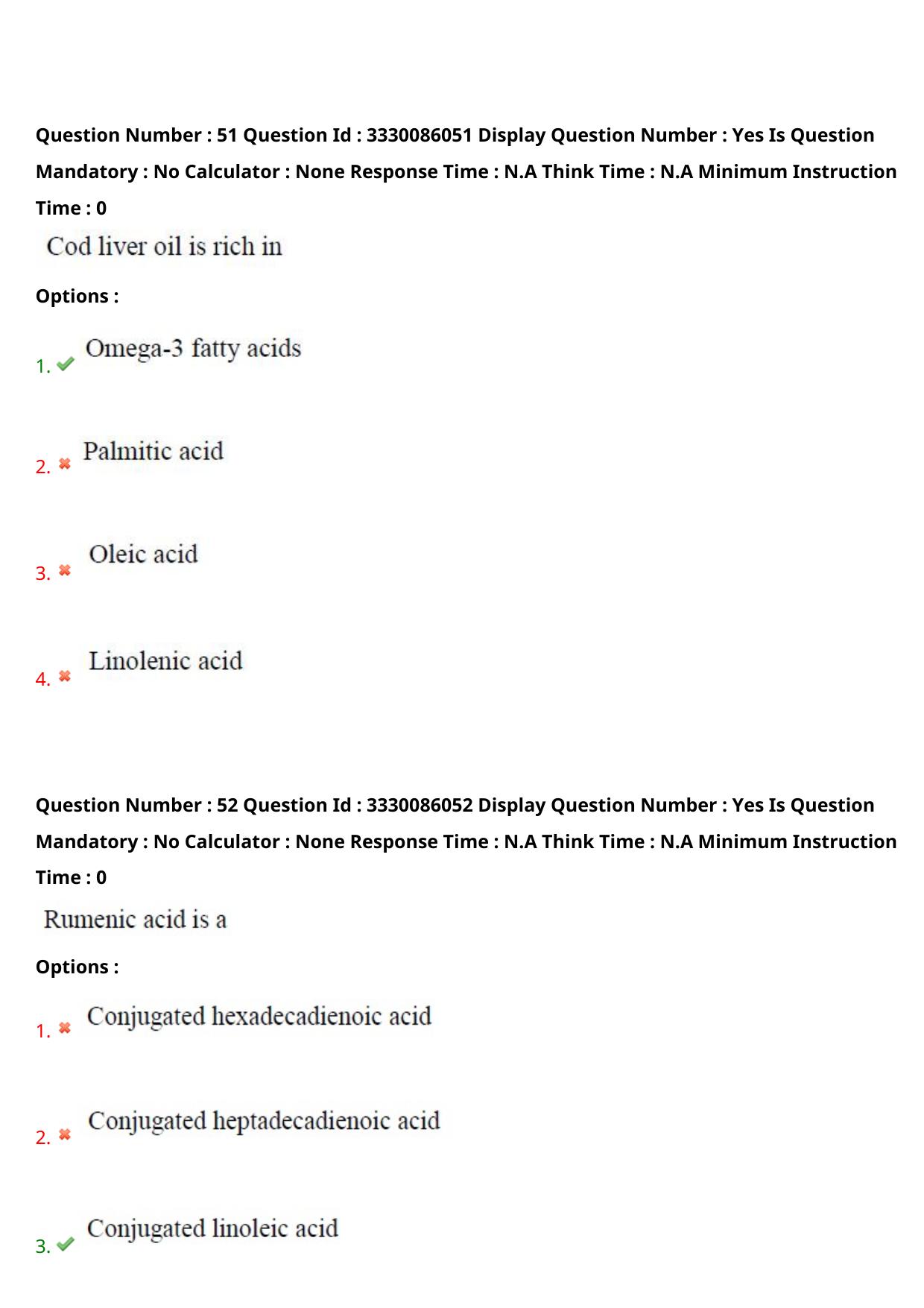 AP PGECET 2024 Food Technology Question Paper with Preliminary Key - Page 30