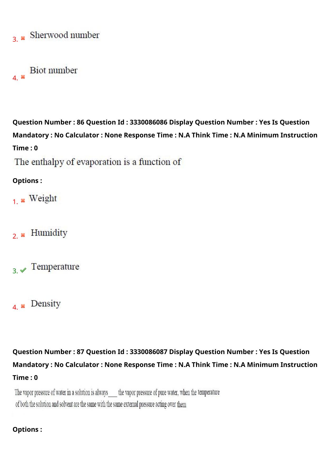 AP PGECET 2024 Food Technology Question Paper with Preliminary Key - Page 49