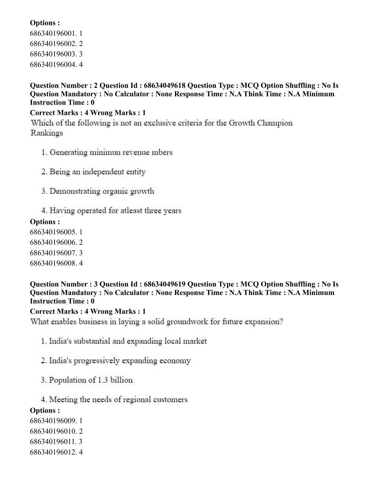 CUET PG 2023: LAQP19 – Kokborok (Eng) - Shift 3 (2-07-2023) Question Paper - Page 7