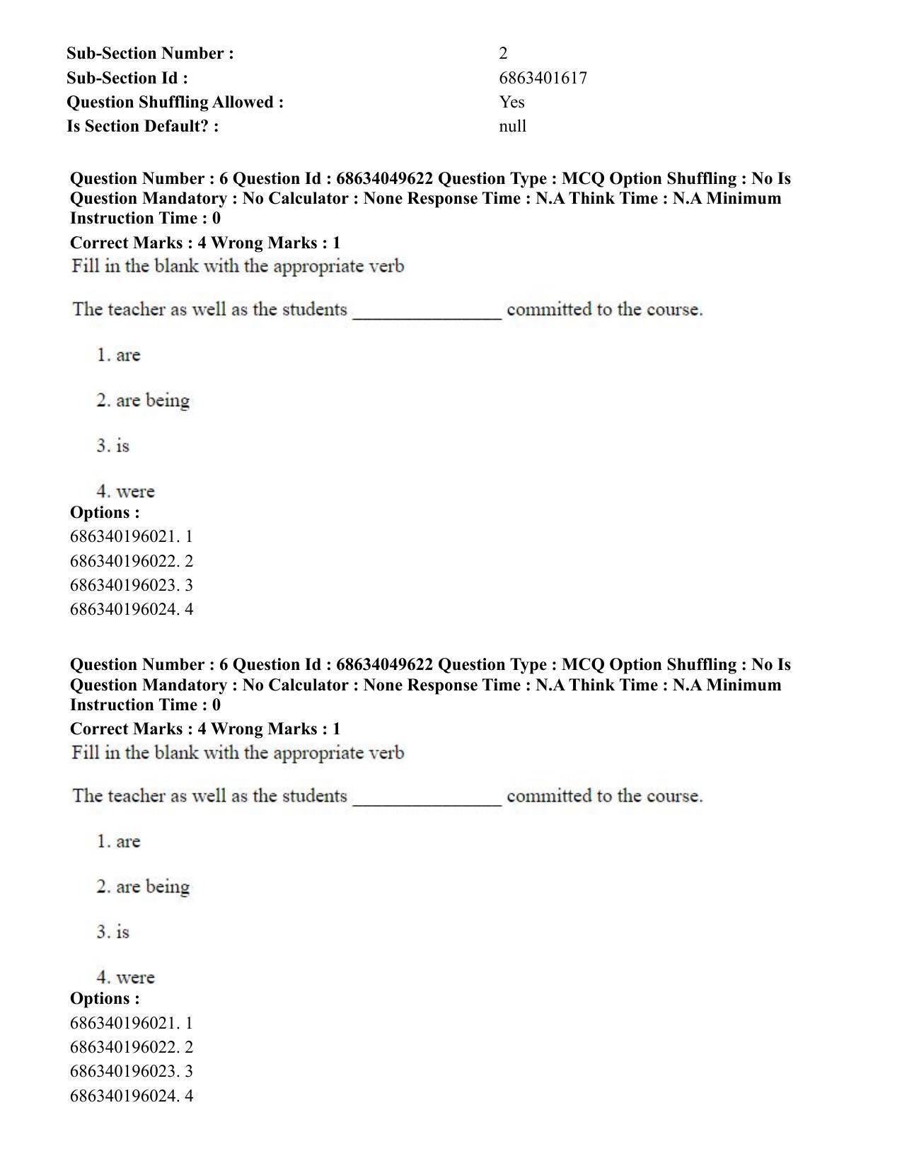 CUET PG 2023: LAQP19 – Kokborok (Eng) - Shift 3 (2-07-2023) Question Paper - Page 9