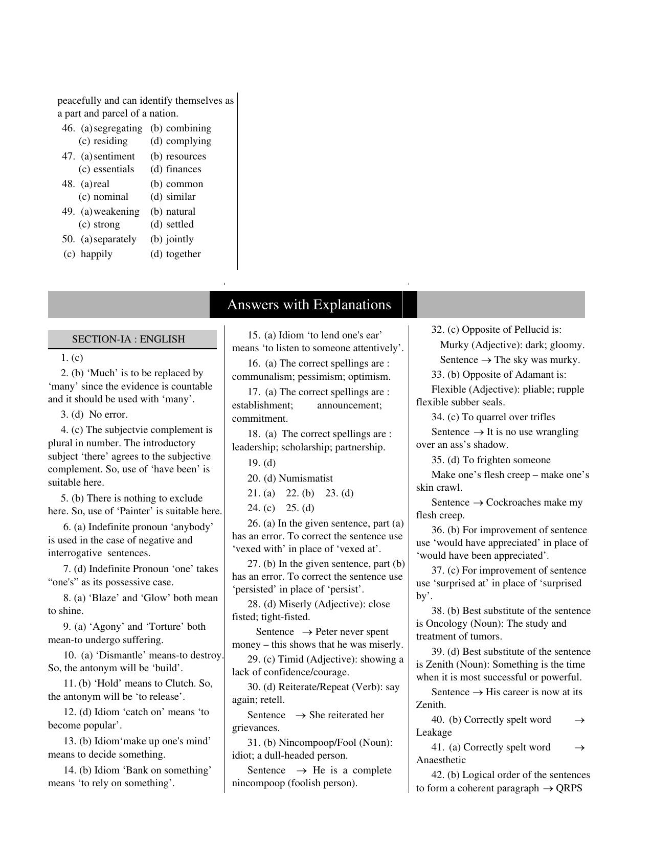 CUET English Sample Paper 10 - Page 4