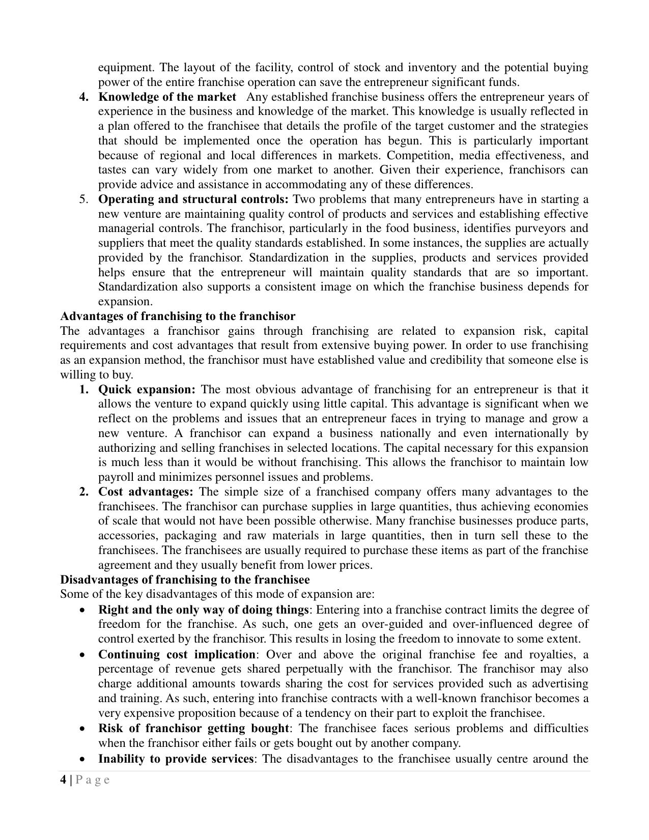 CBSE Class 12 Enterprise Growth Strategies Notes - Page 4