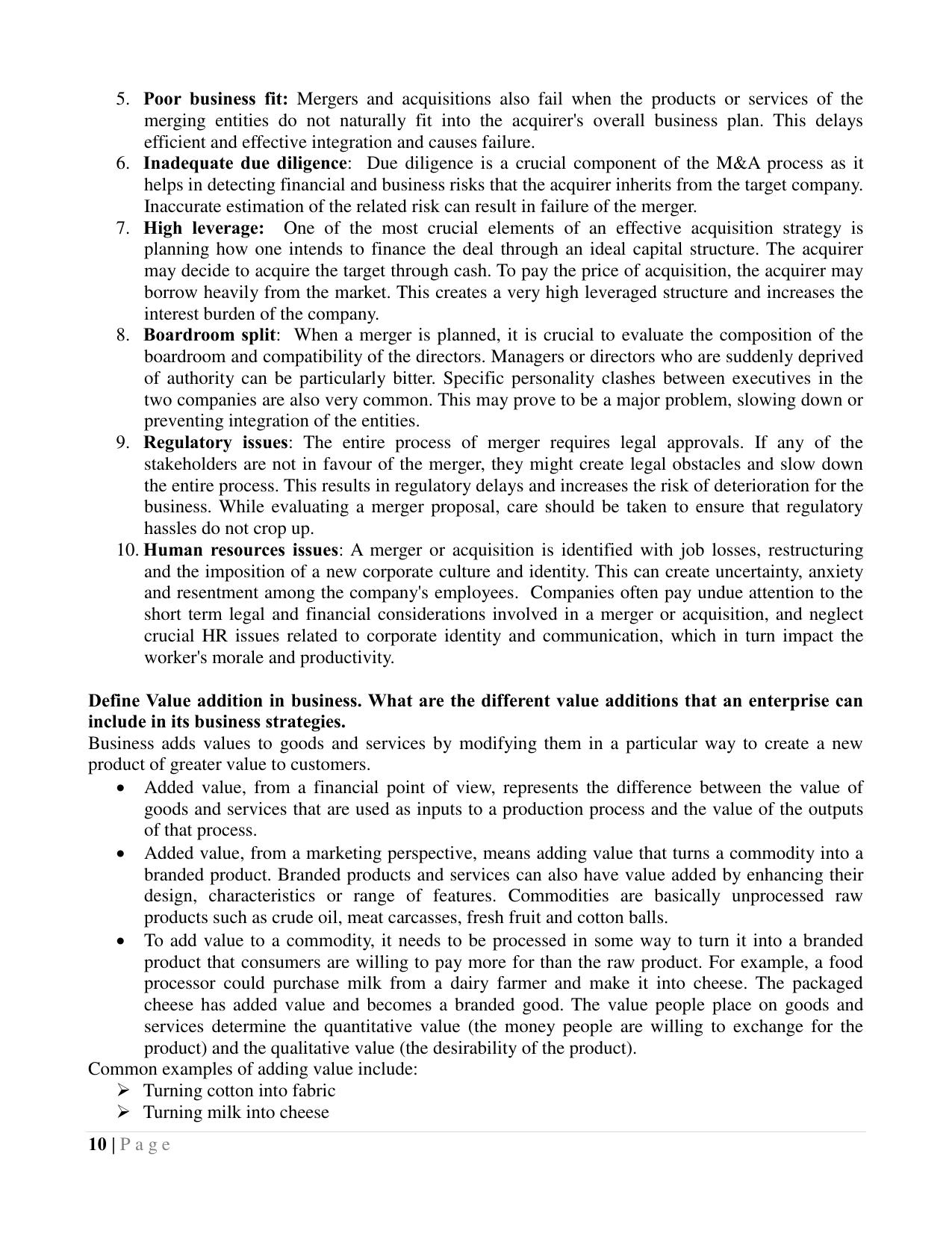 CBSE Class 12 Enterprise Growth Strategies Notes - Page 10