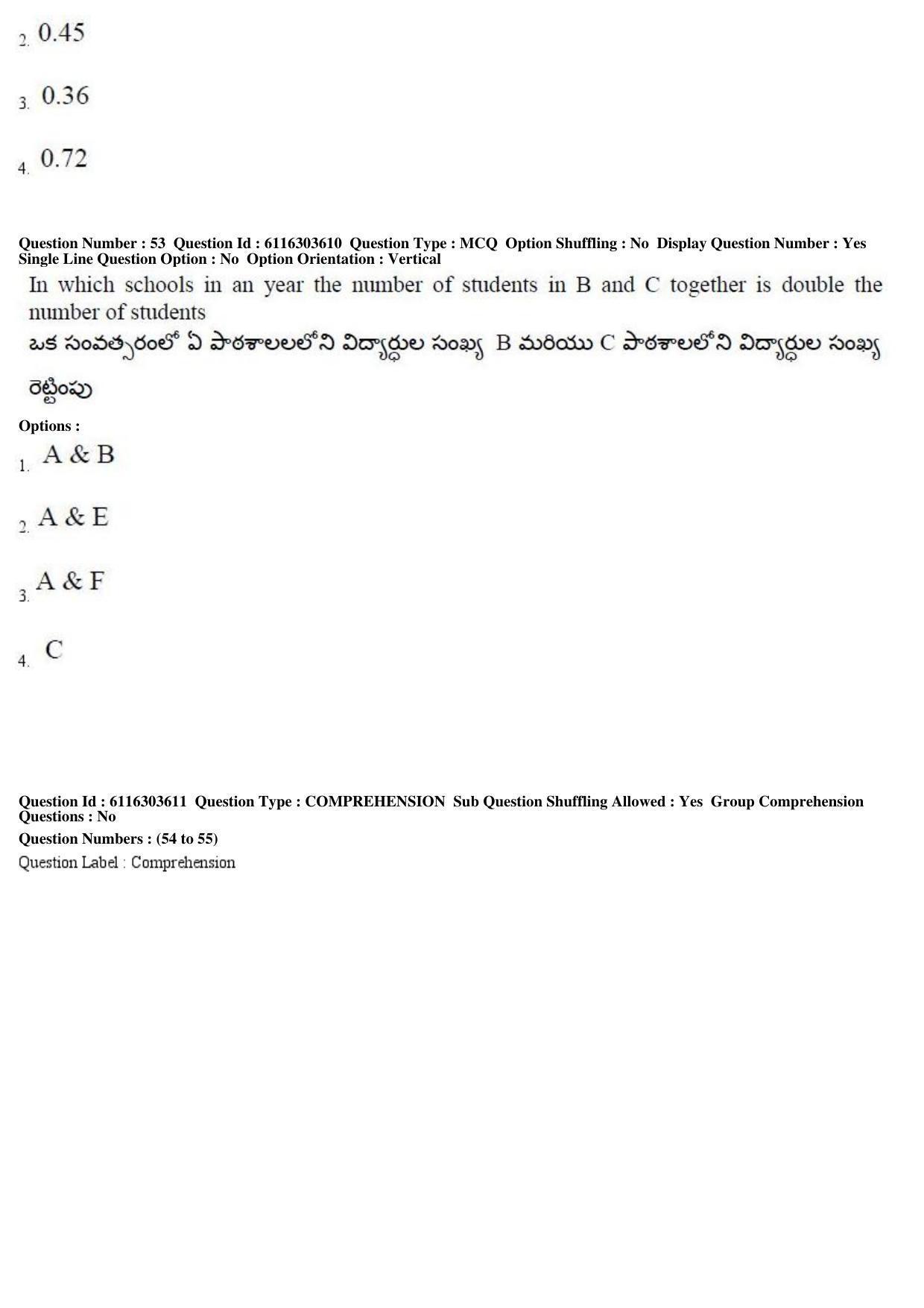 AP ICET 2018 - Shift 2 Question Paper With Preliminary Keys - Page 24