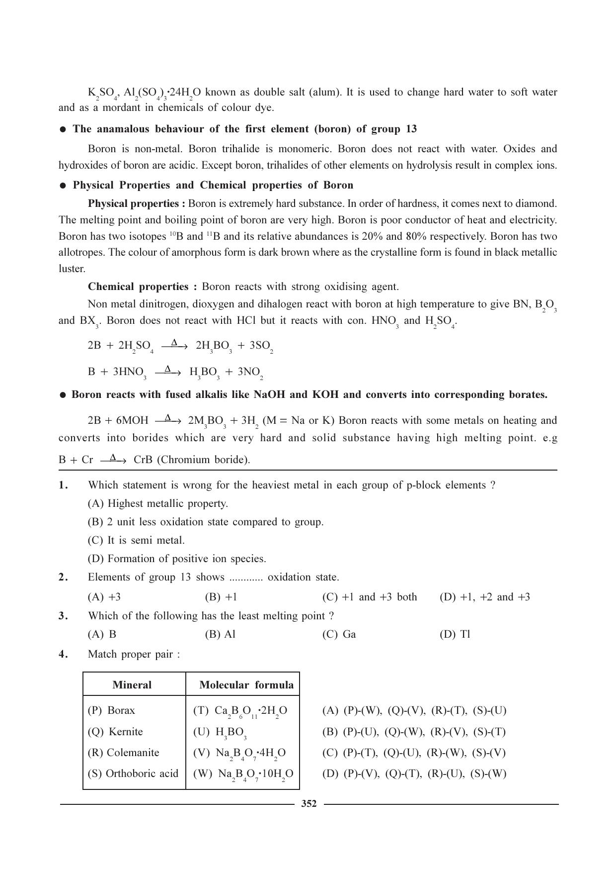 GSEB HSC Chemistry Question Paper (English Medium)- Chapter 15 - Page 4