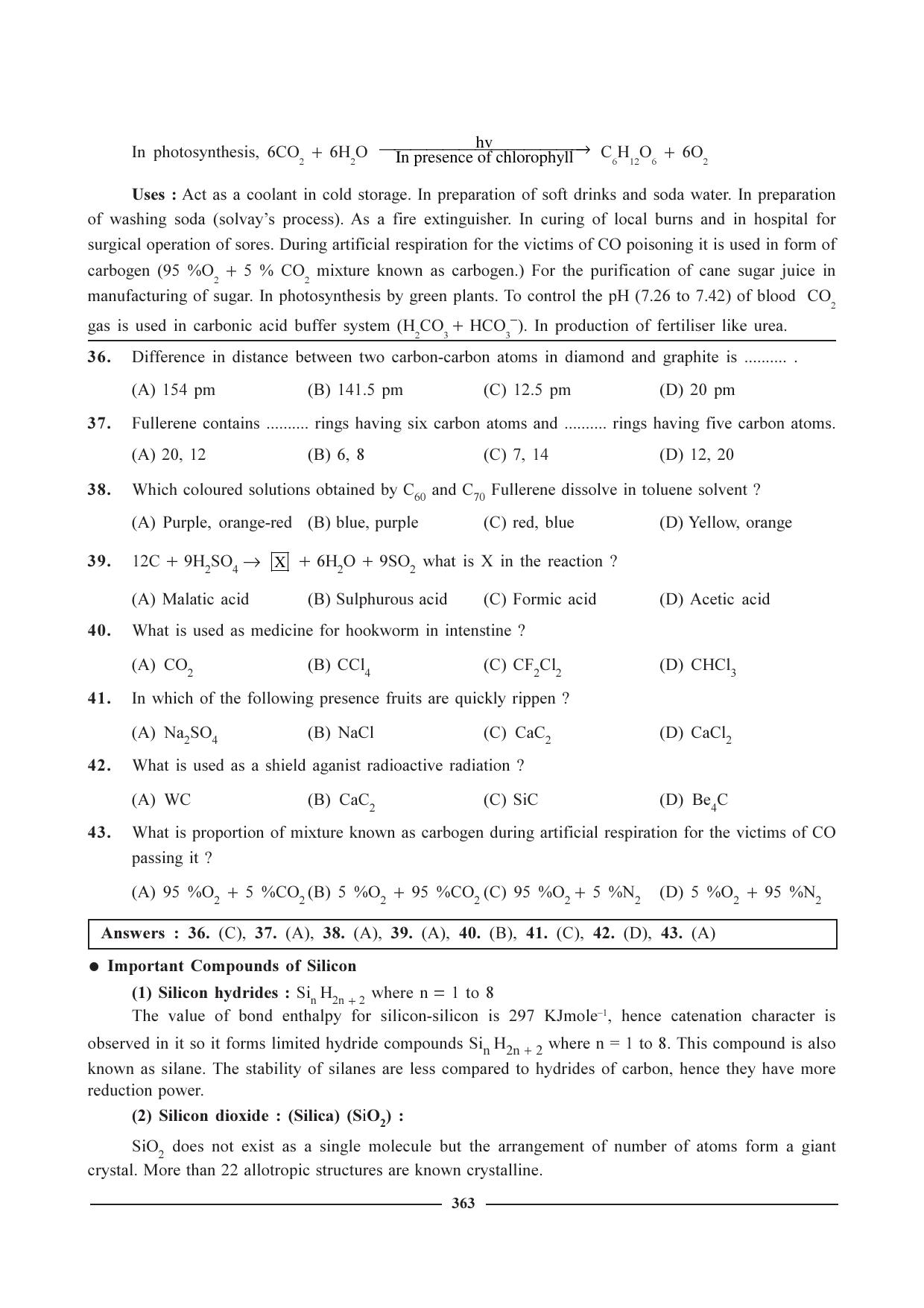 GSEB HSC Chemistry Question Paper (English Medium)- Chapter 15 - Page 15