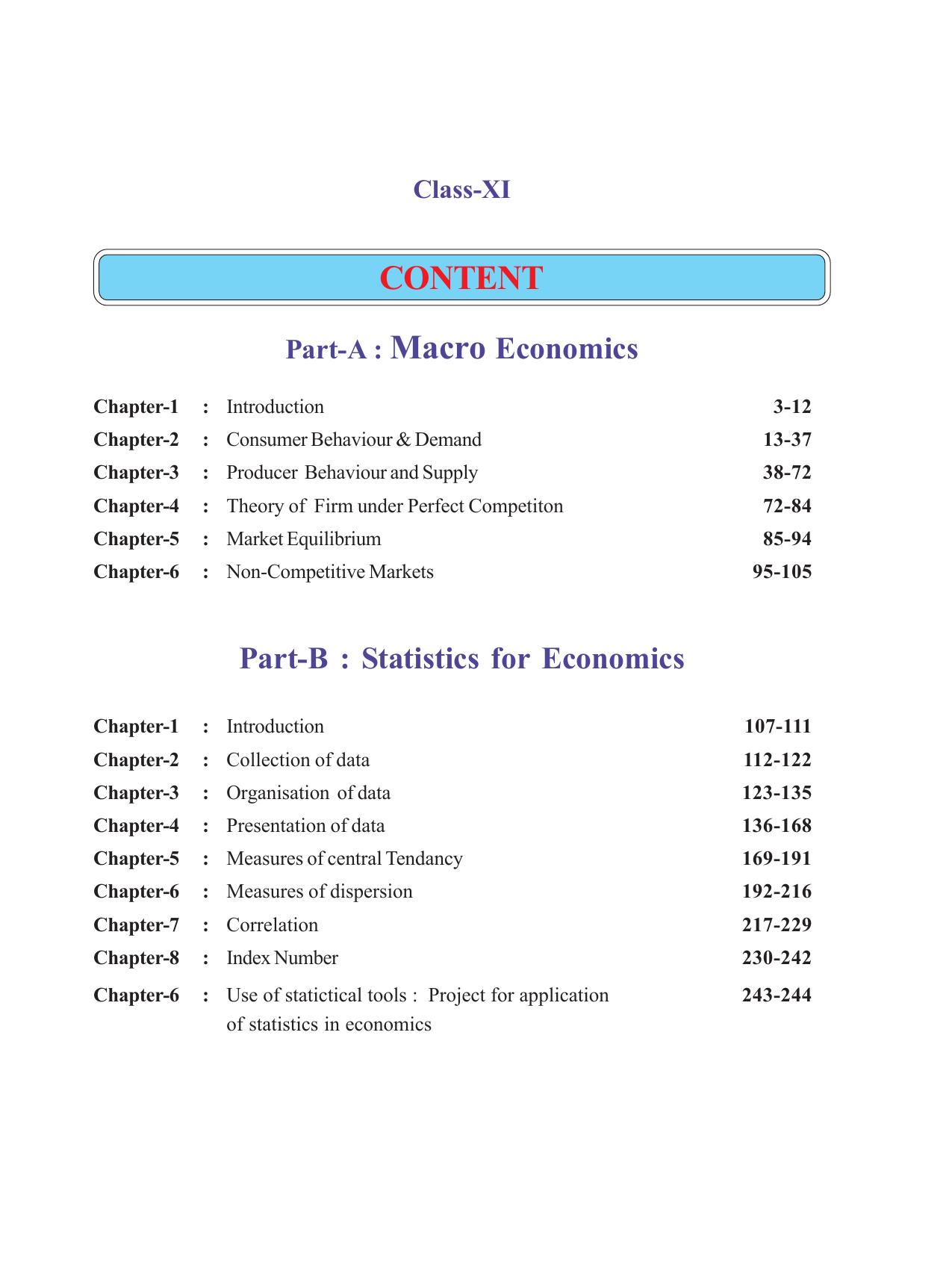 Tripura Board Class 11 Economics English Version Workbooks - Page 5