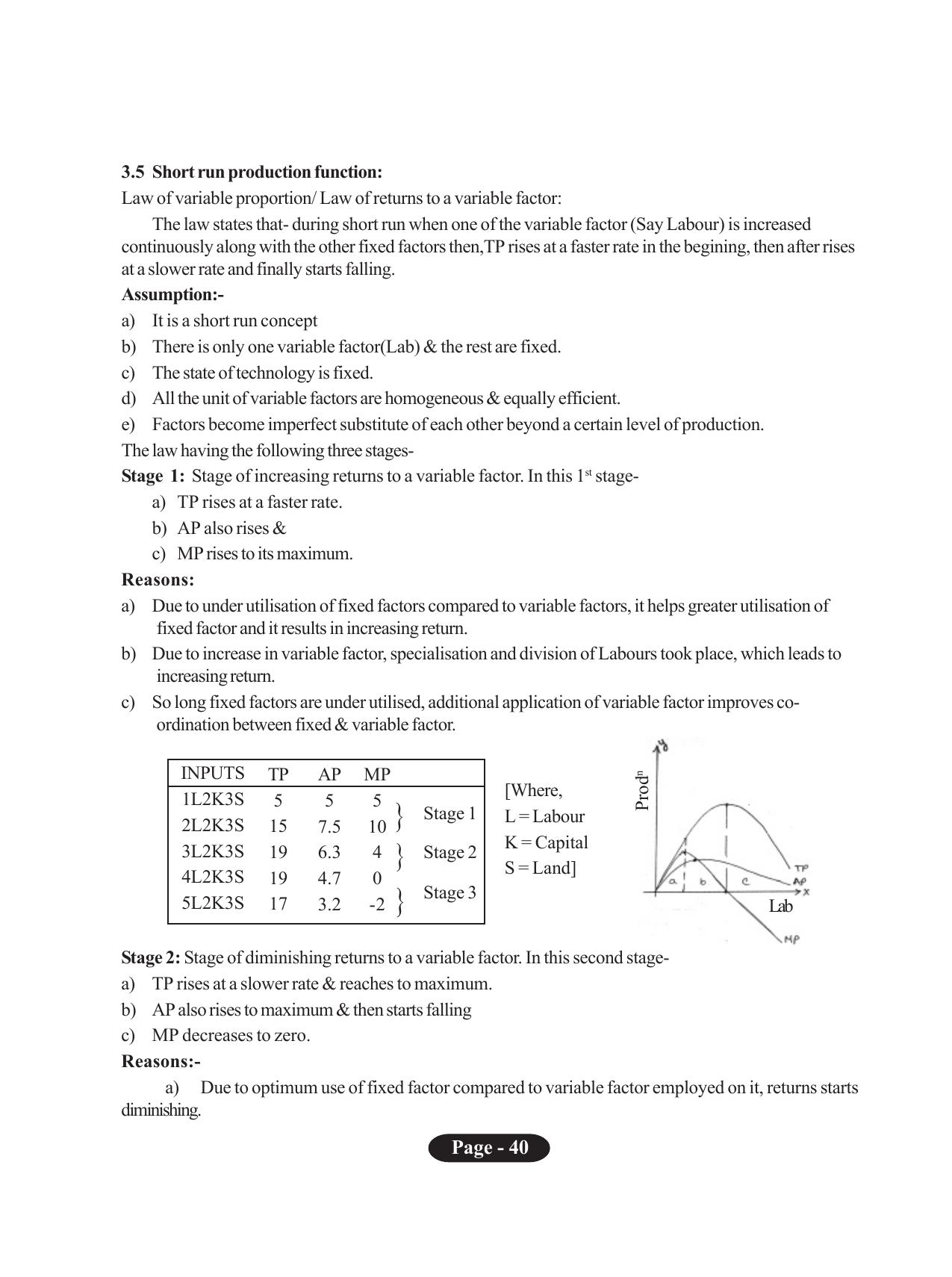 Tripura Board Class 11 Economics English Version Workbooks - Page 44