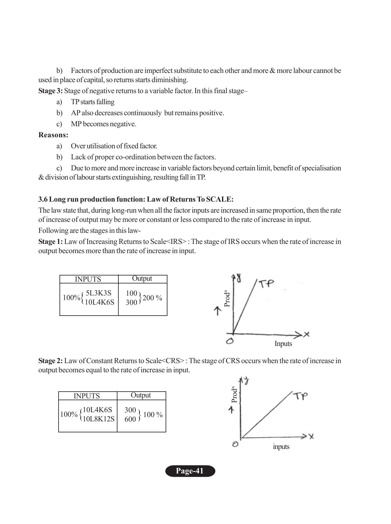 Tripura Board Class 11 Economics English Version Workbooks - Page 45