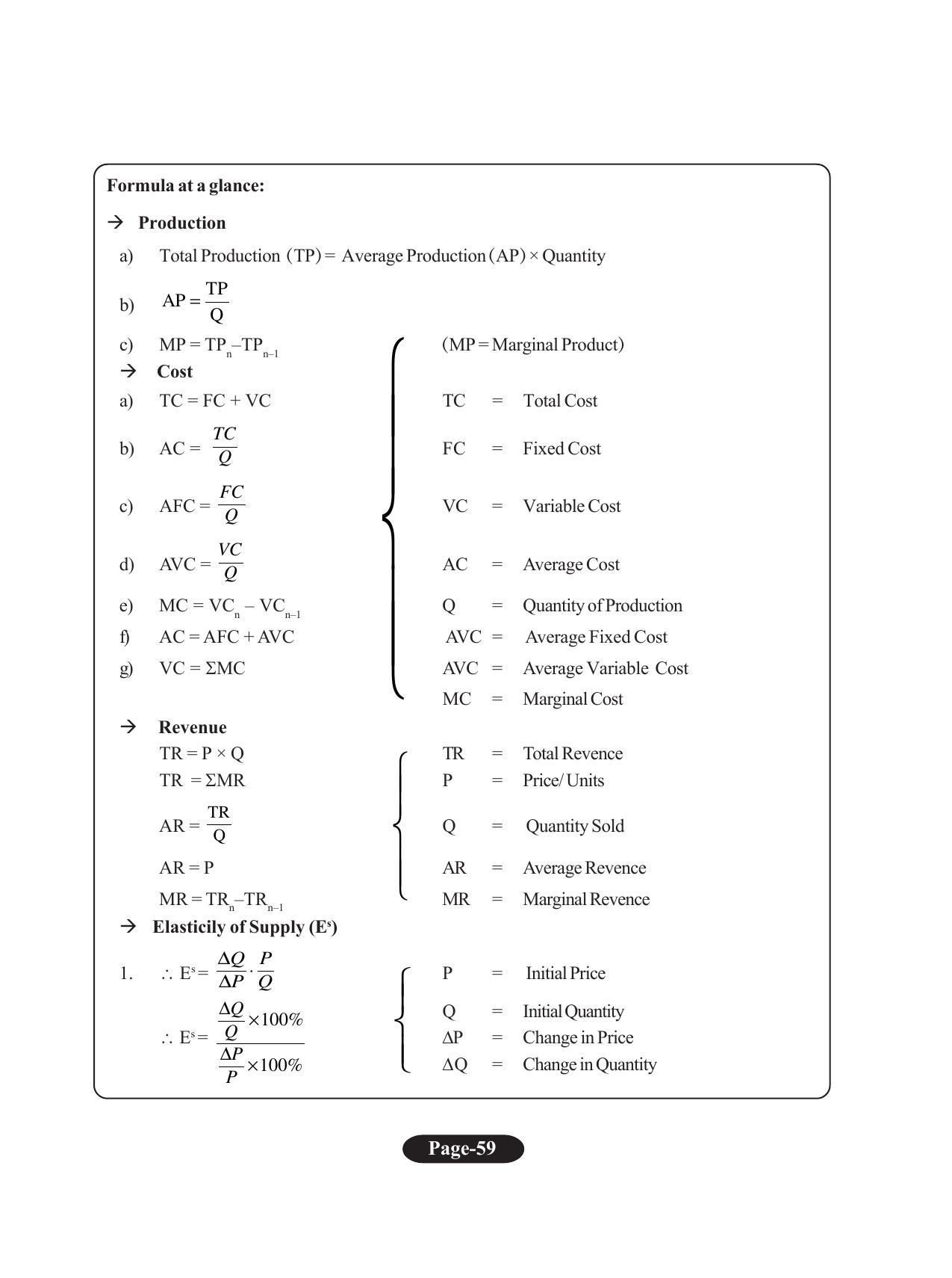 Tripura Board Class 11 Economics English Version Workbooks - Page 63