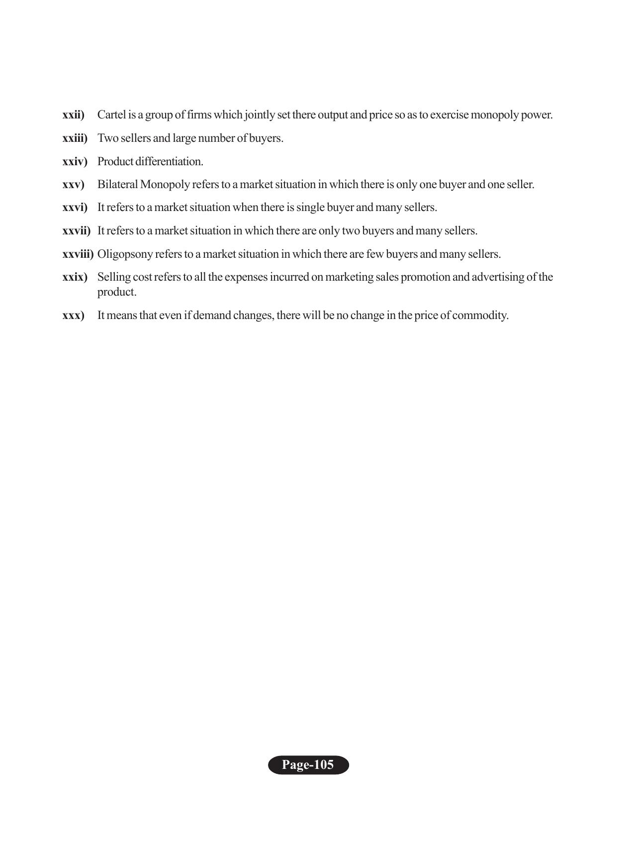 Tripura Board Class 11 Economics English Version Workbooks - Page 109
