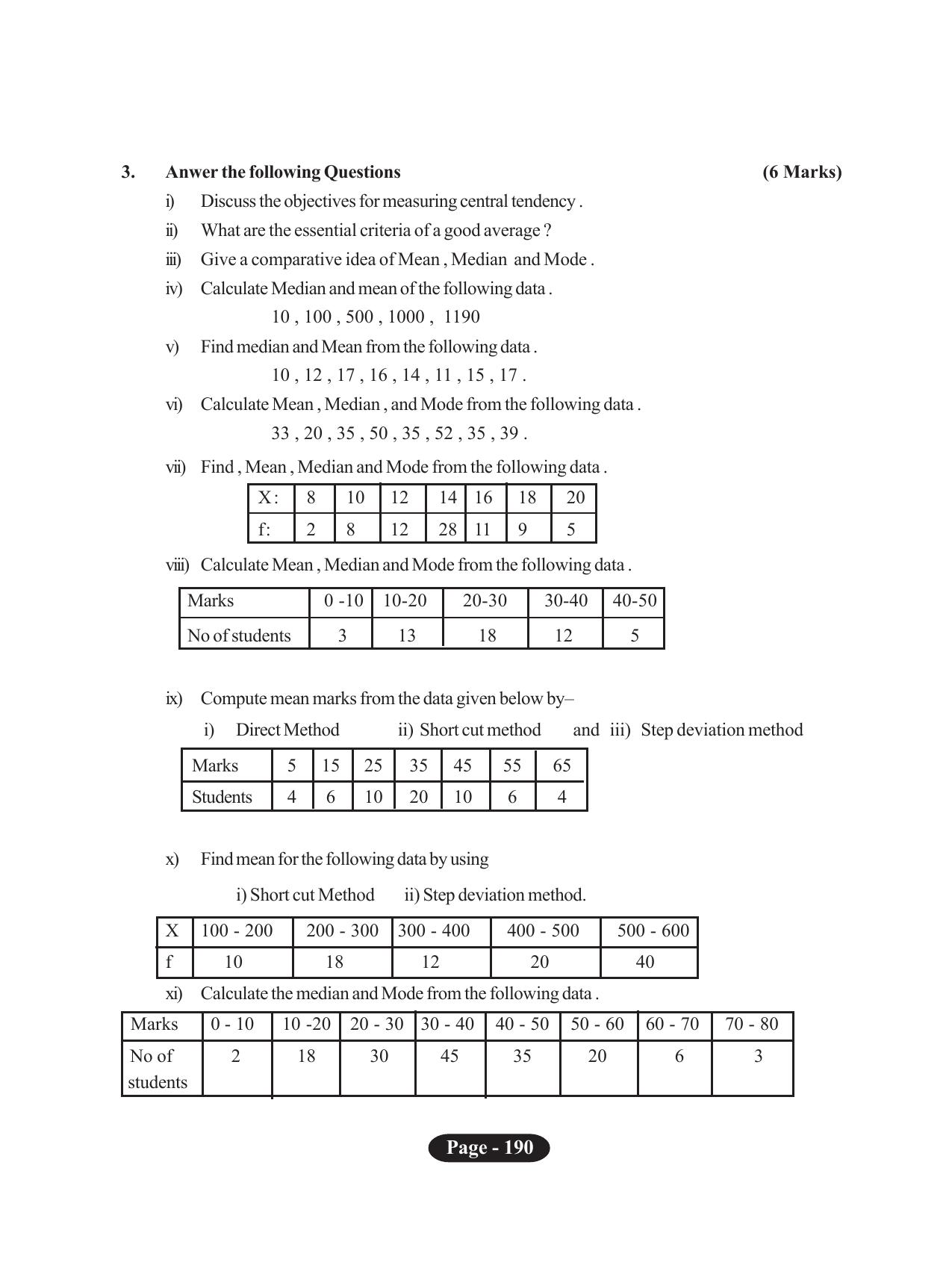 Tripura Board Class 11 Economics English Version Workbooks - Page 194