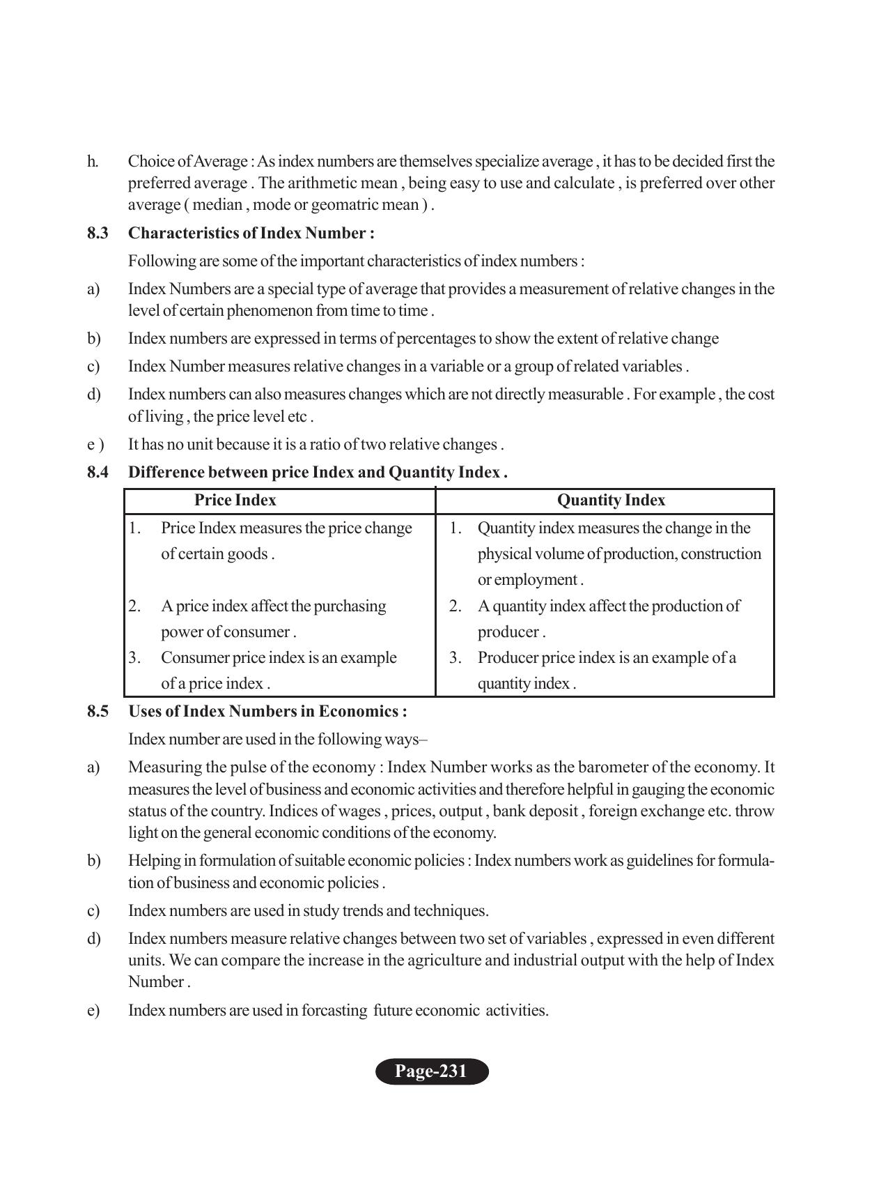 Tripura Board Class 11 Economics English Version Workbooks - Page 235