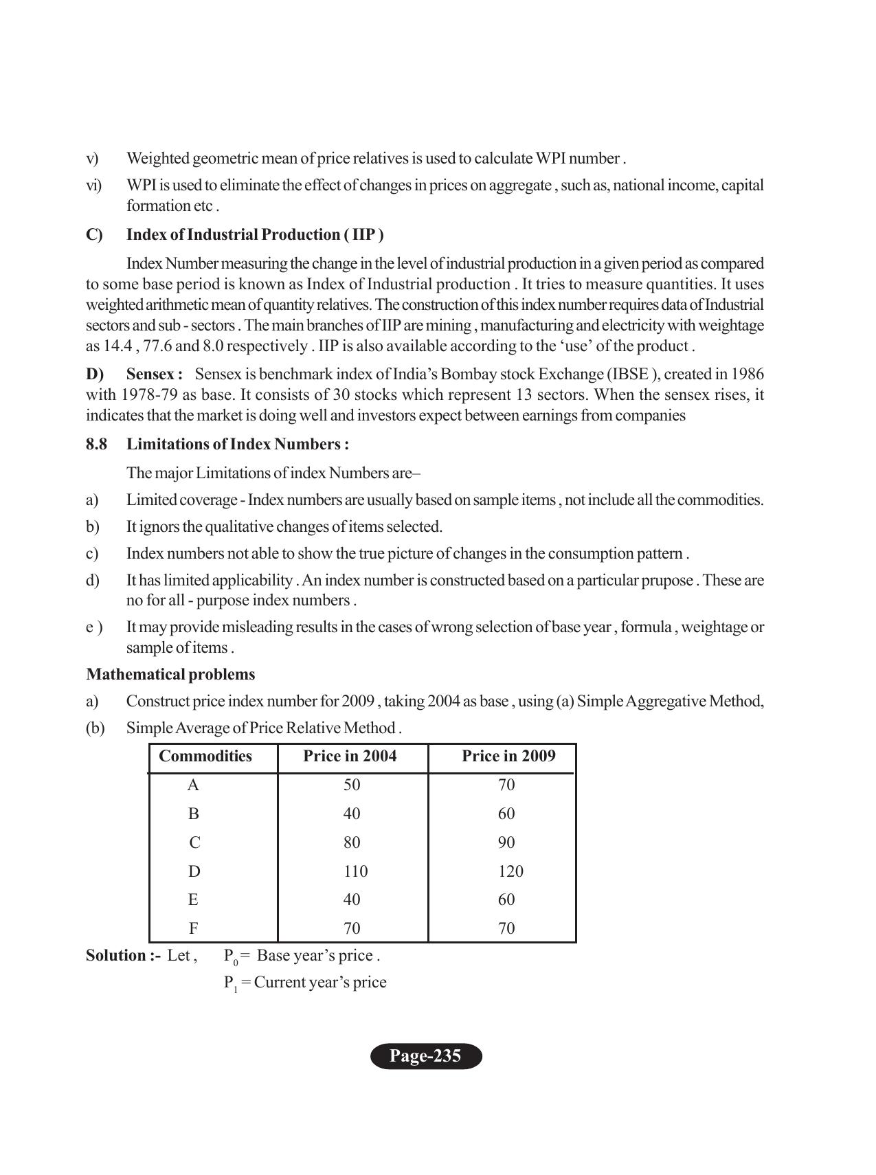 Tripura Board Class 11 Economics English Version Workbooks - Page 239