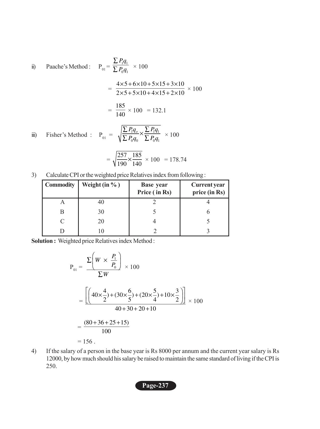 Tripura Board Class 11 Economics English Version Workbooks - Page 241