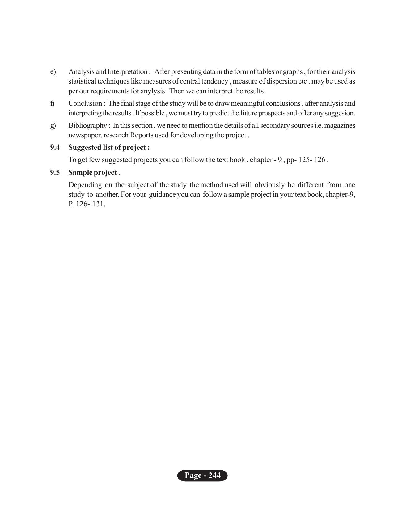 Tripura Board Class 11 Economics English Version Workbooks - Page 248