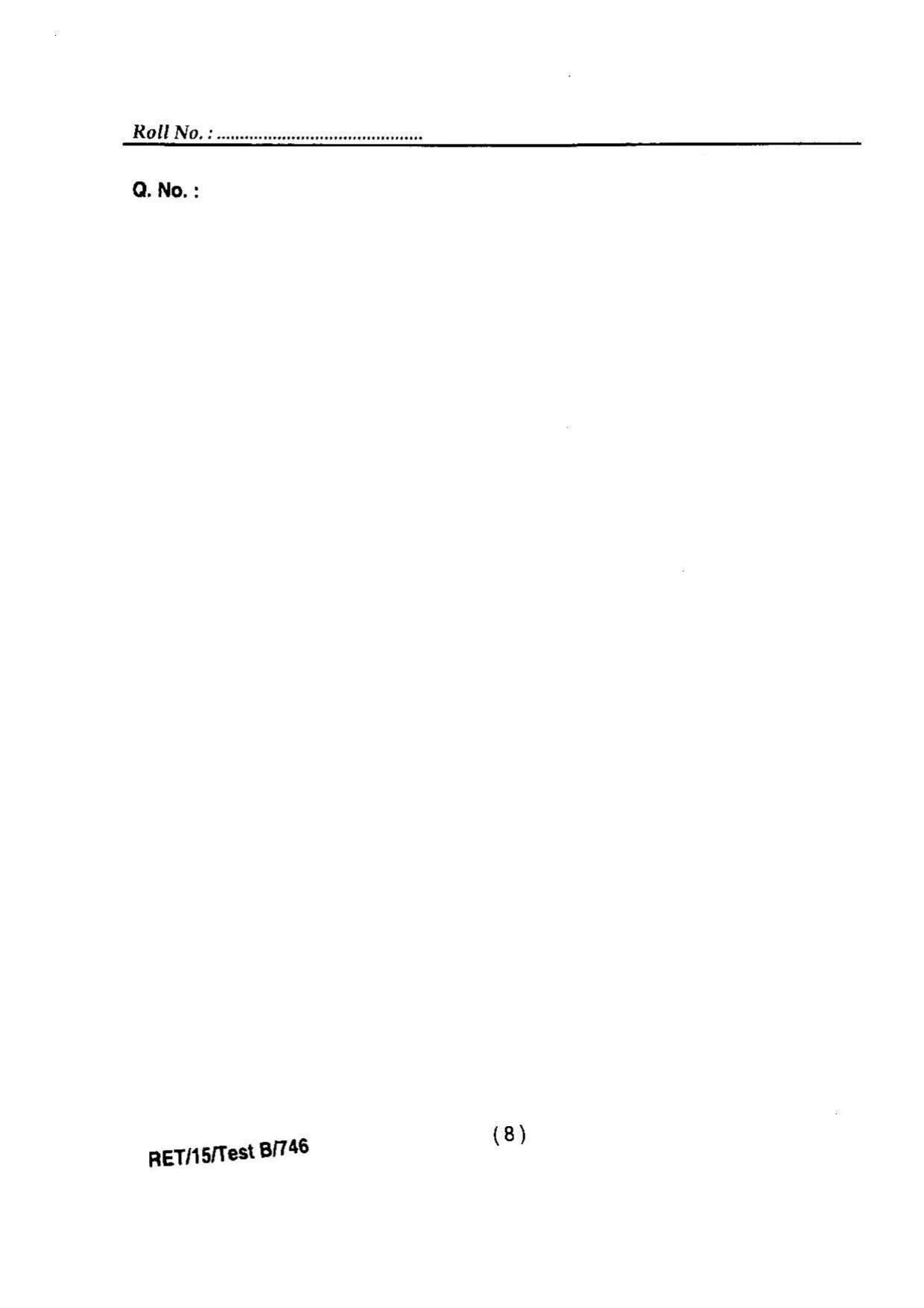 BHU RET GENETICS_PLANT BREEDIN 2015 Question Paper - Page 10