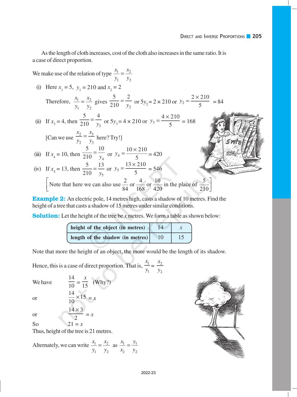 NCERT Book for Class 8 Maths Chapter 13 Direct and Inverse Proportions - Page 5