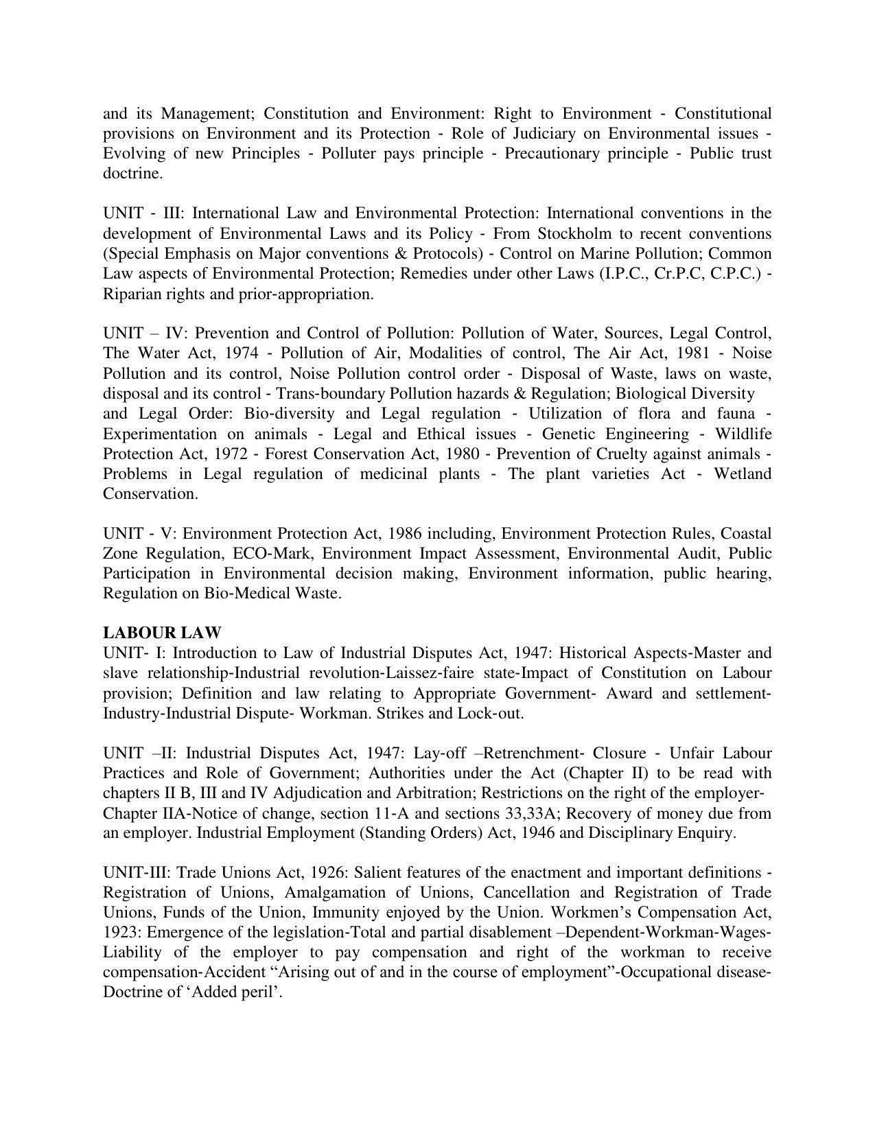 Syllabus of PG CU-CET 2021 - Page 8