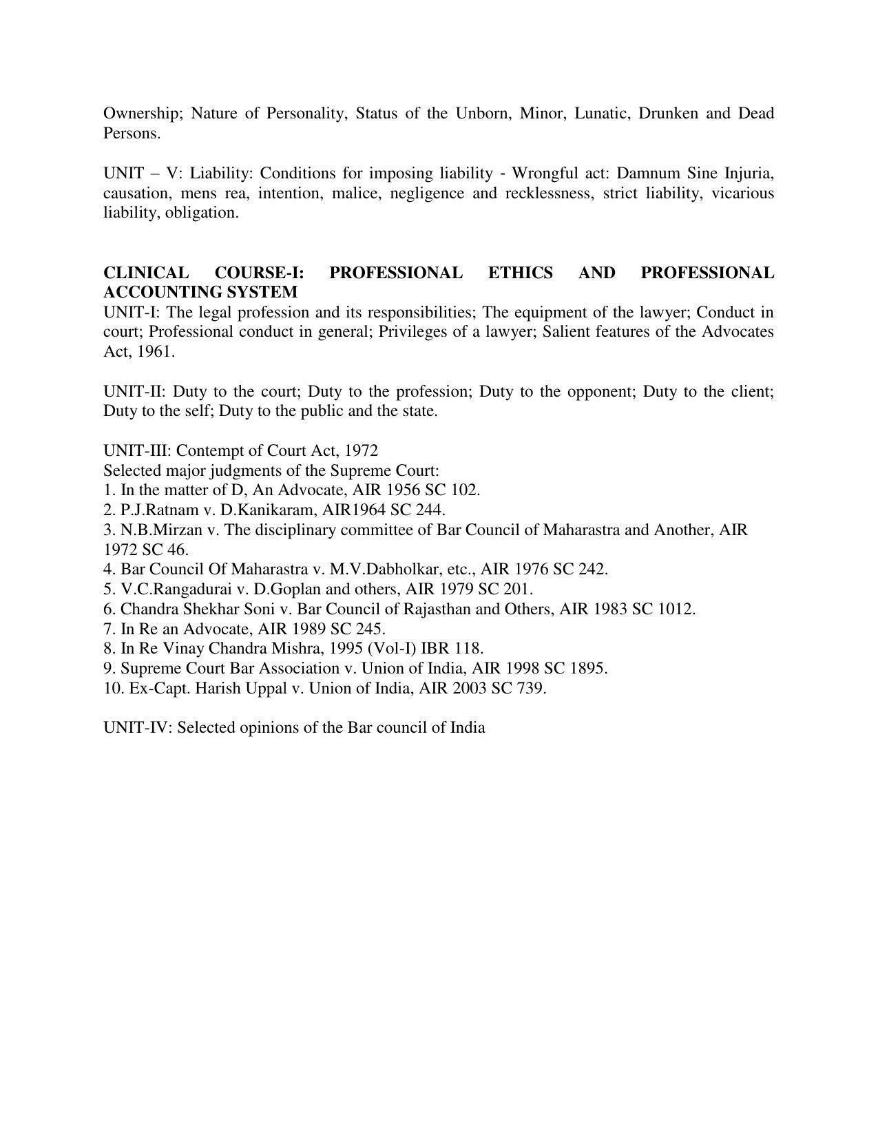 Syllabus of PG CU-CET 2021 - Page 10