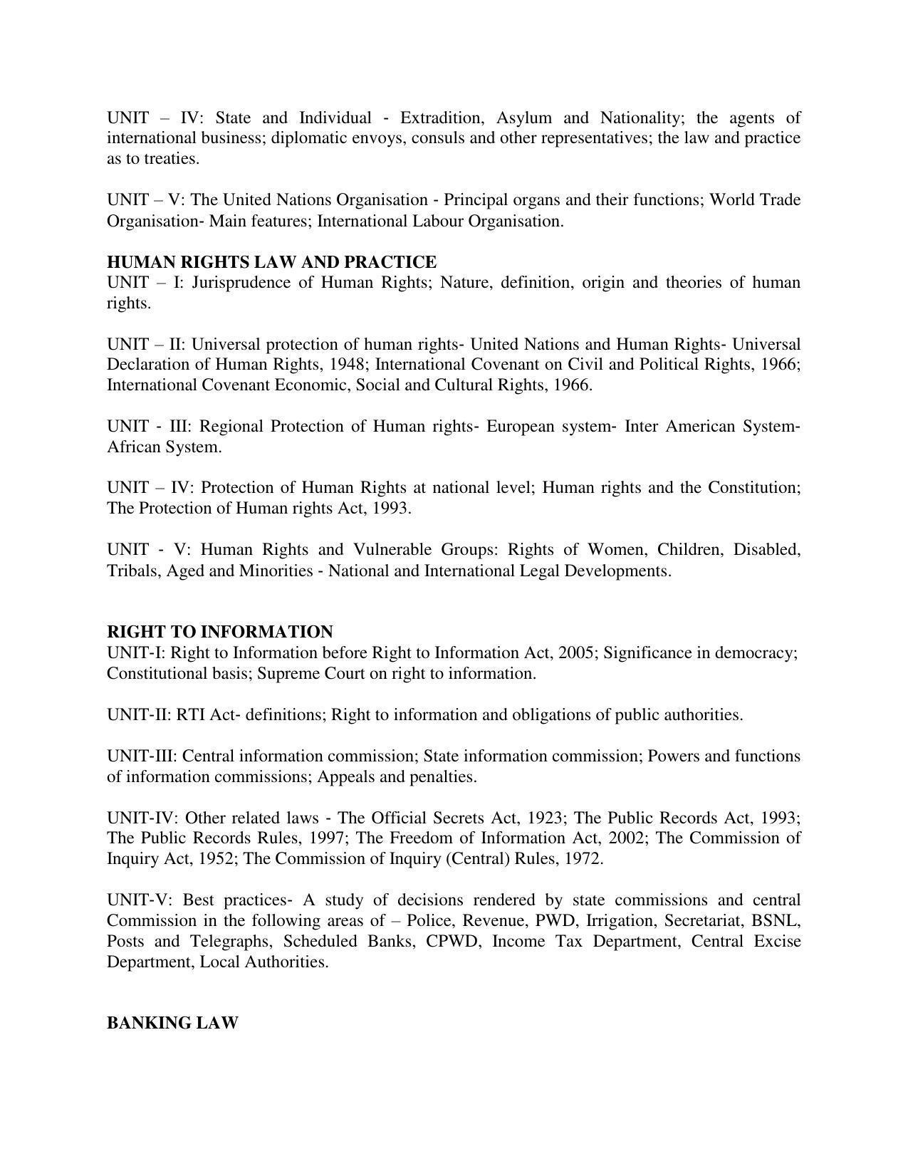 Syllabus of PG CU-CET 2021 - Page 13
