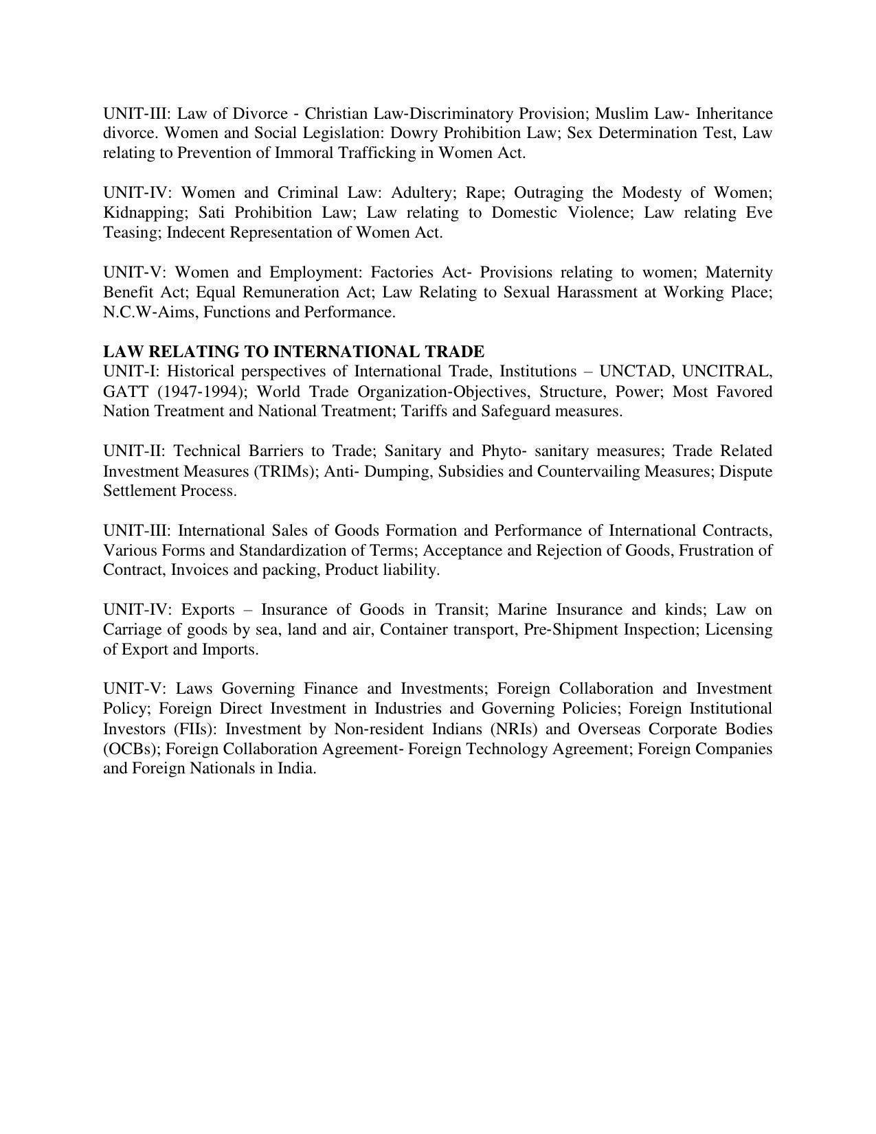 Syllabus of PG CU-CET 2021 - Page 21