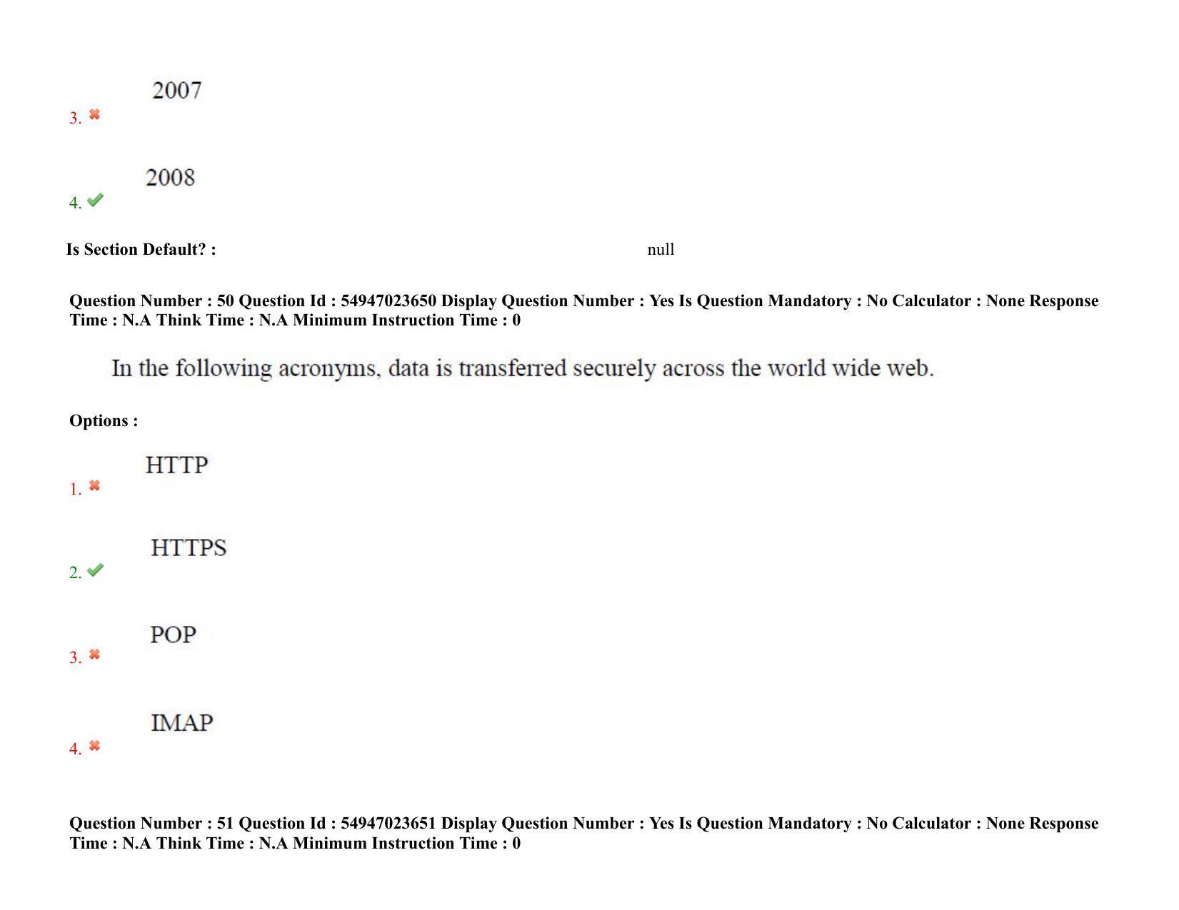 AP RCET 2022: Philosophy -  17/10/2022 (Monday) Session-I Question Paper With keys - Page 38