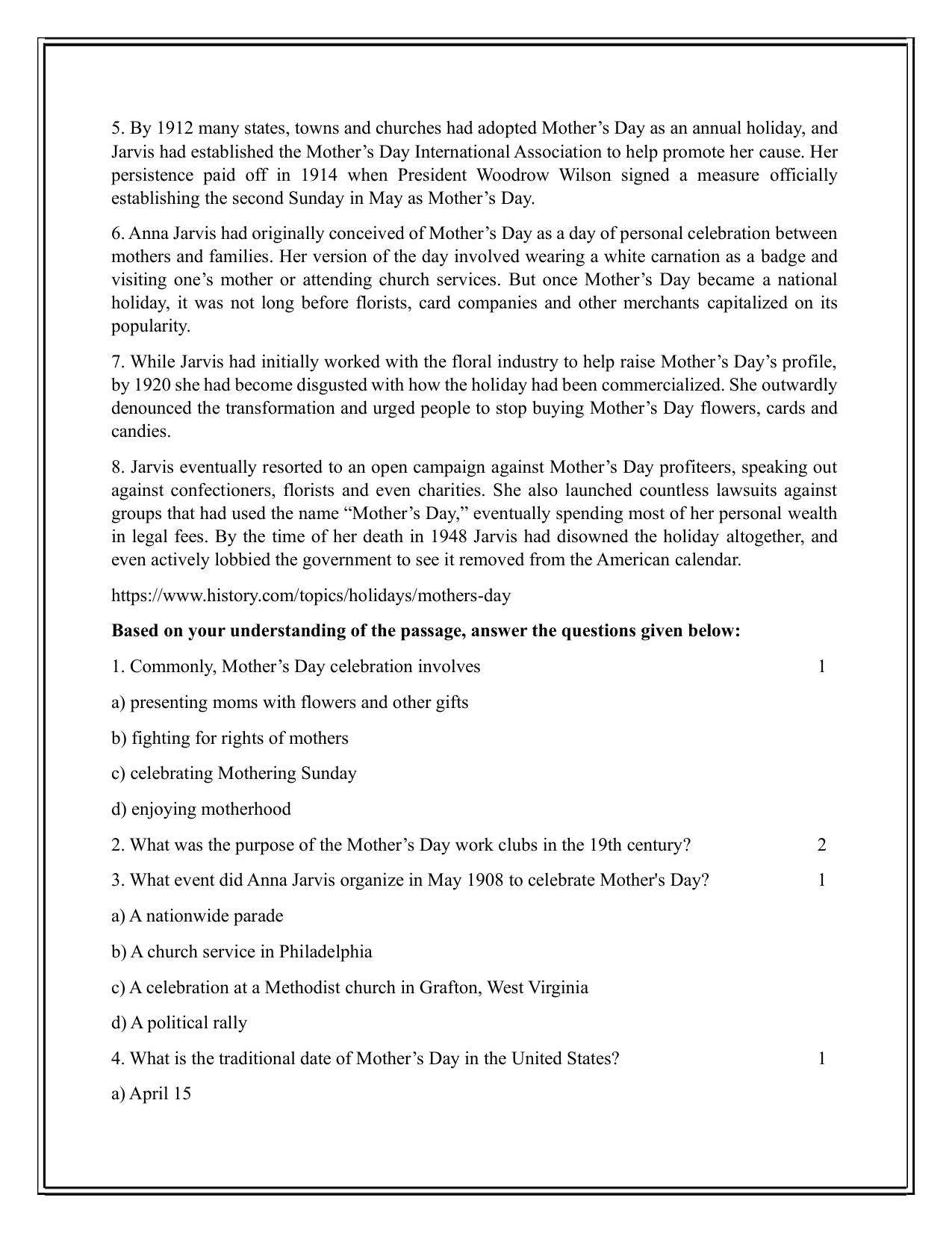 Edudel Class 12 English Practice Papers-2 (2023-24) - Page 2