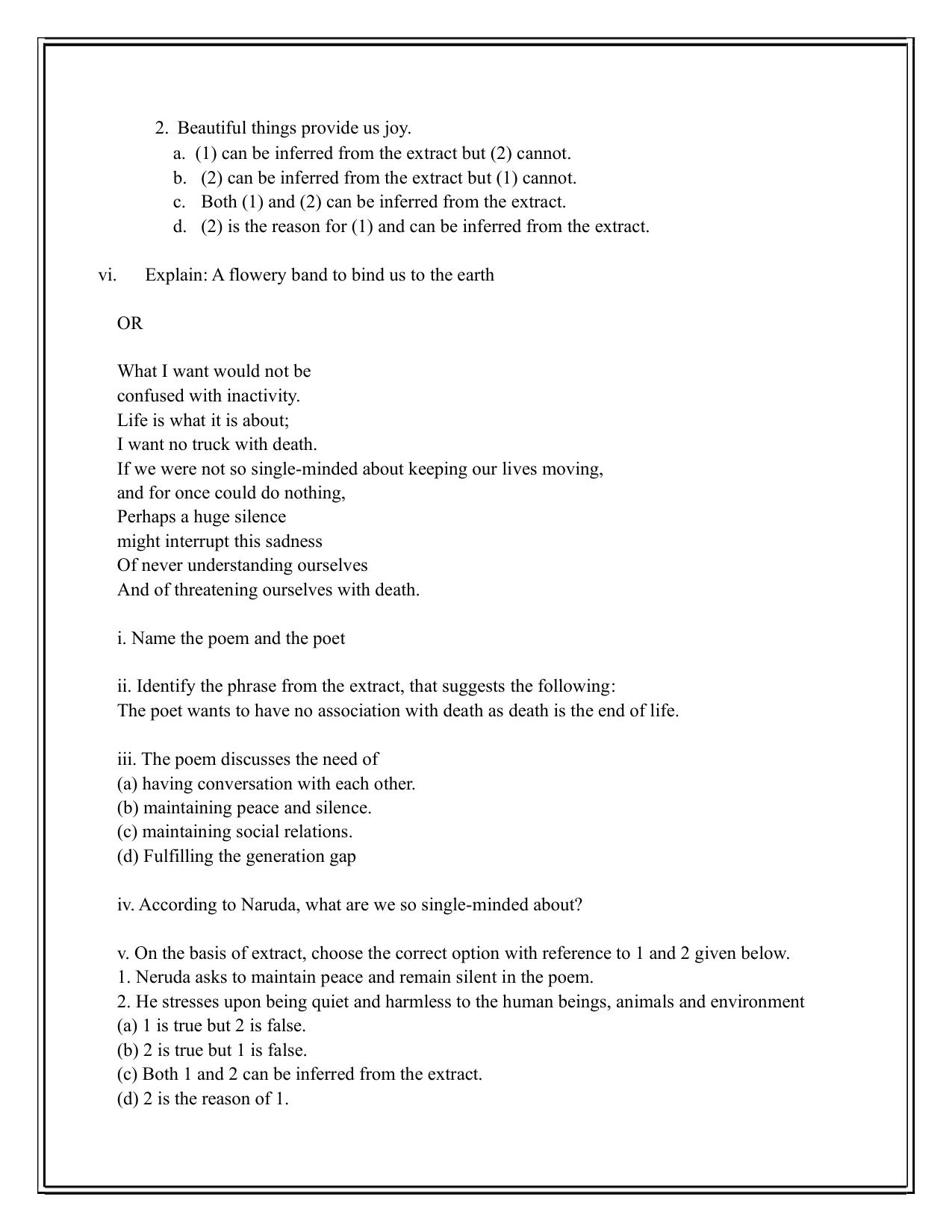 Edudel Class 12 English Practice Papers-2 (2023-24) - Page 9