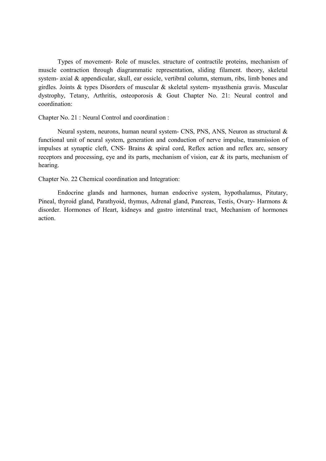 Haryana Board Class 11 Biology Syllabus 2023 - Page 8