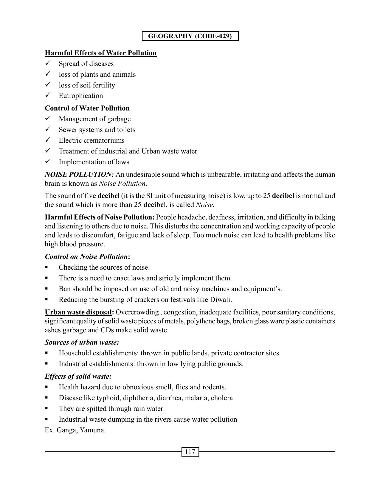 CBSE Worksheets for Class 12 Geography Geographical Perspective on Selected Issues and Problems - Page 4