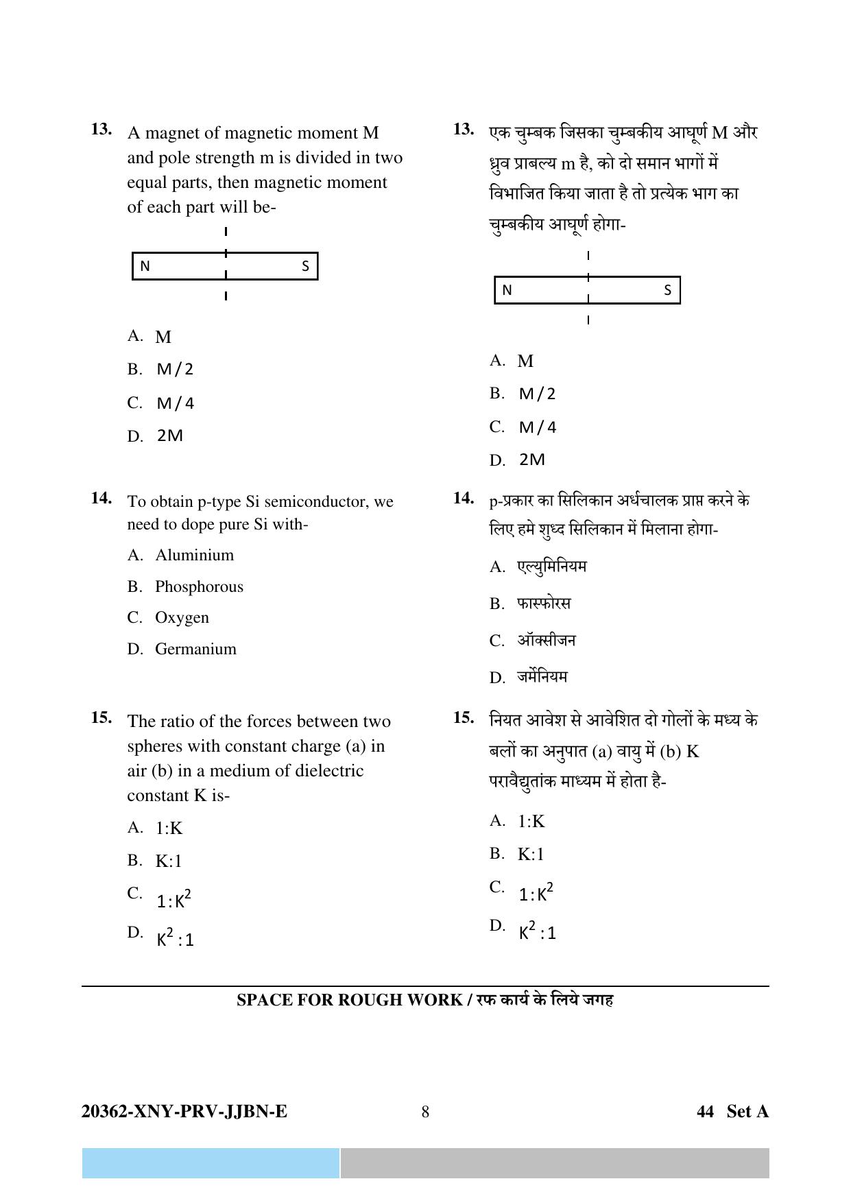 CG PPHT 2023 Question Papers - Page 8