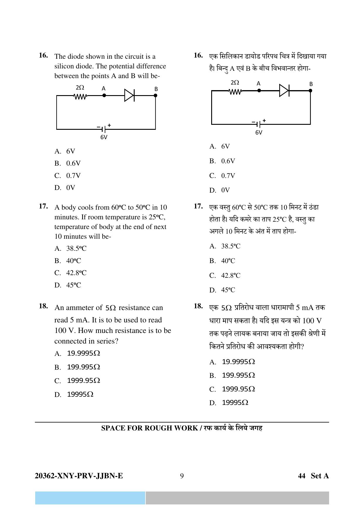 CG PPHT 2023 Question Papers - Page 9