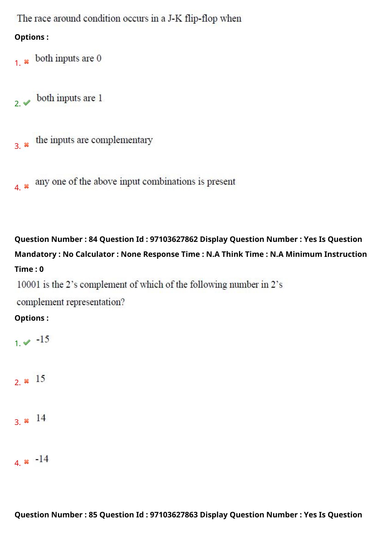 AP RCET 2024 Computer Science & Applications Question Paper - Page 53