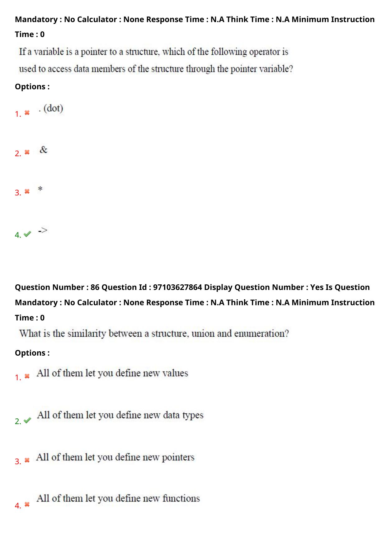 AP RCET 2024 Computer Science & Applications Question Paper - Page 54